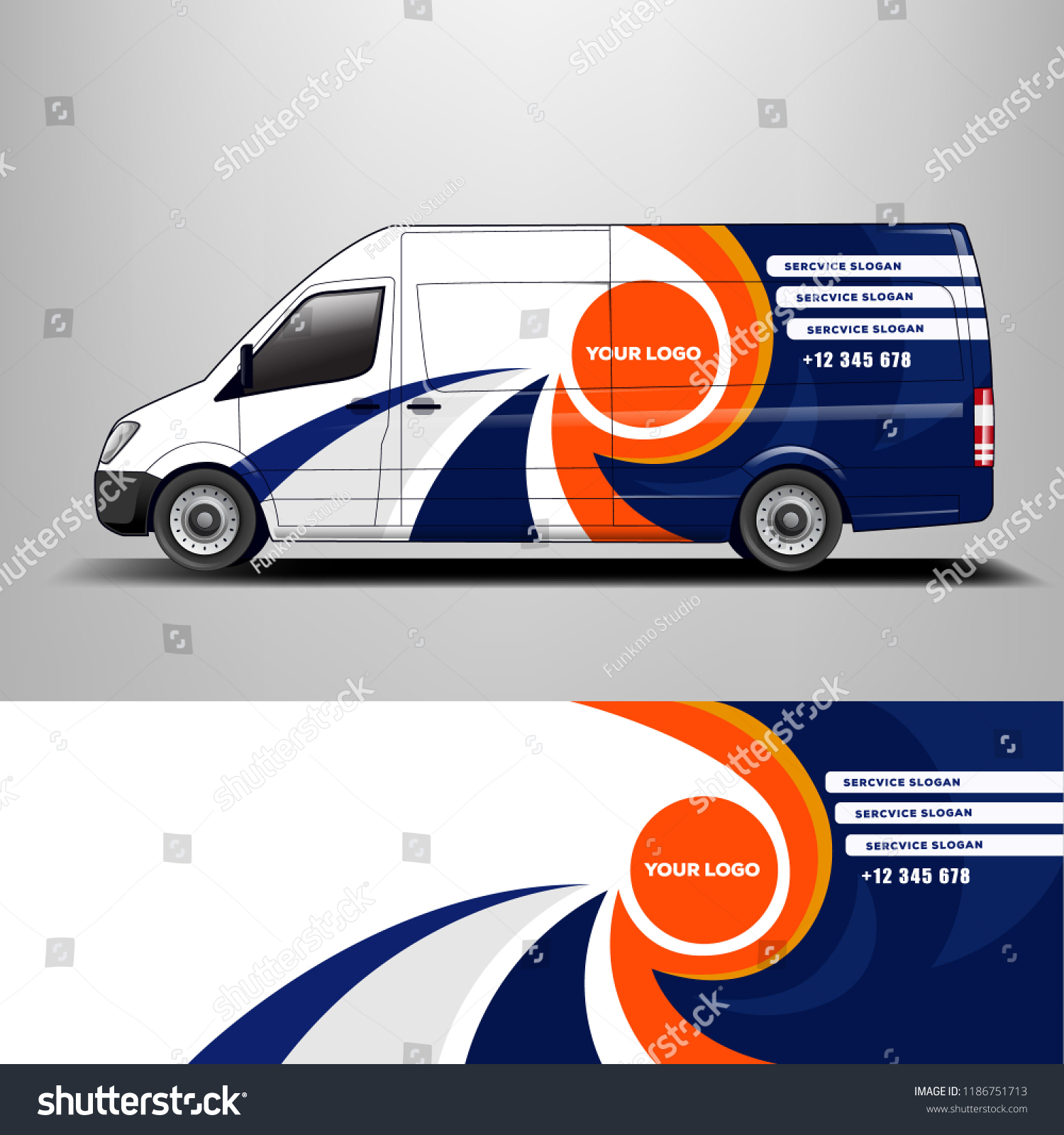 Company car wrap. wrap design for company car and services.
