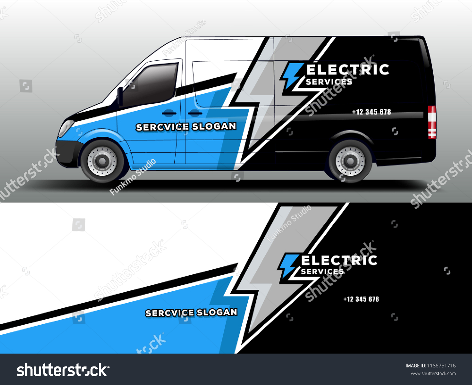 Company car wrap. wrap design for company car and services.