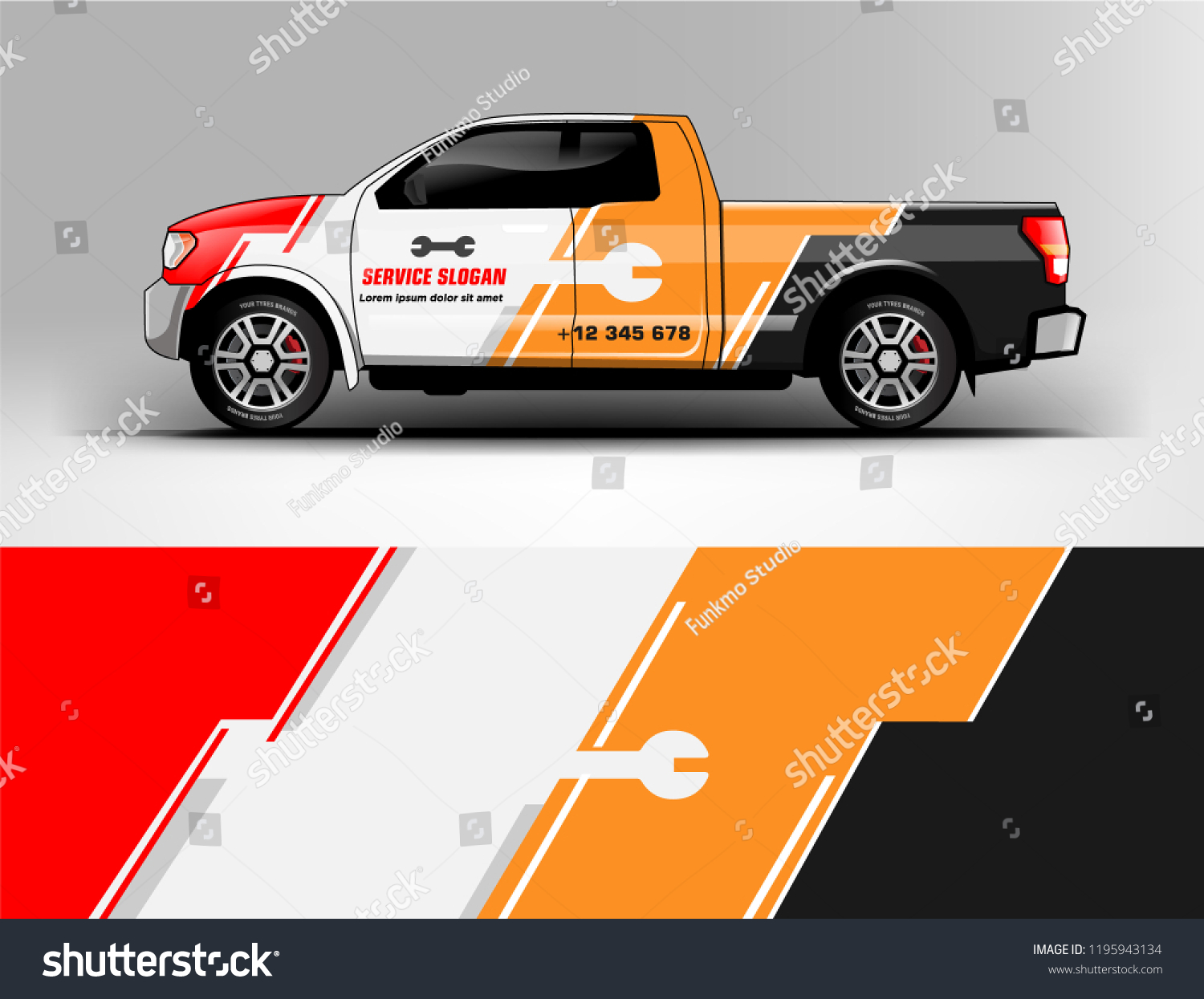 Truck livery design. wrap, sticker, decal design for truck branding, services, and company.