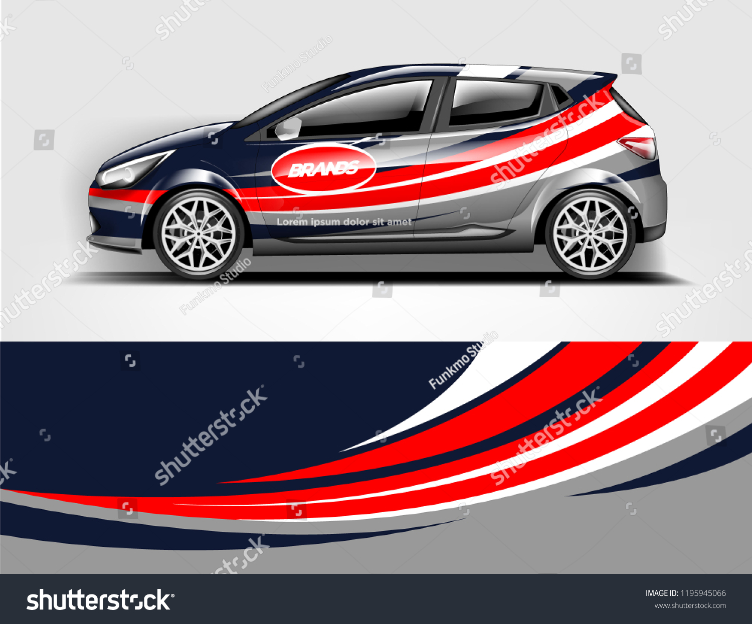 Car wrap design, for branding, services, company.