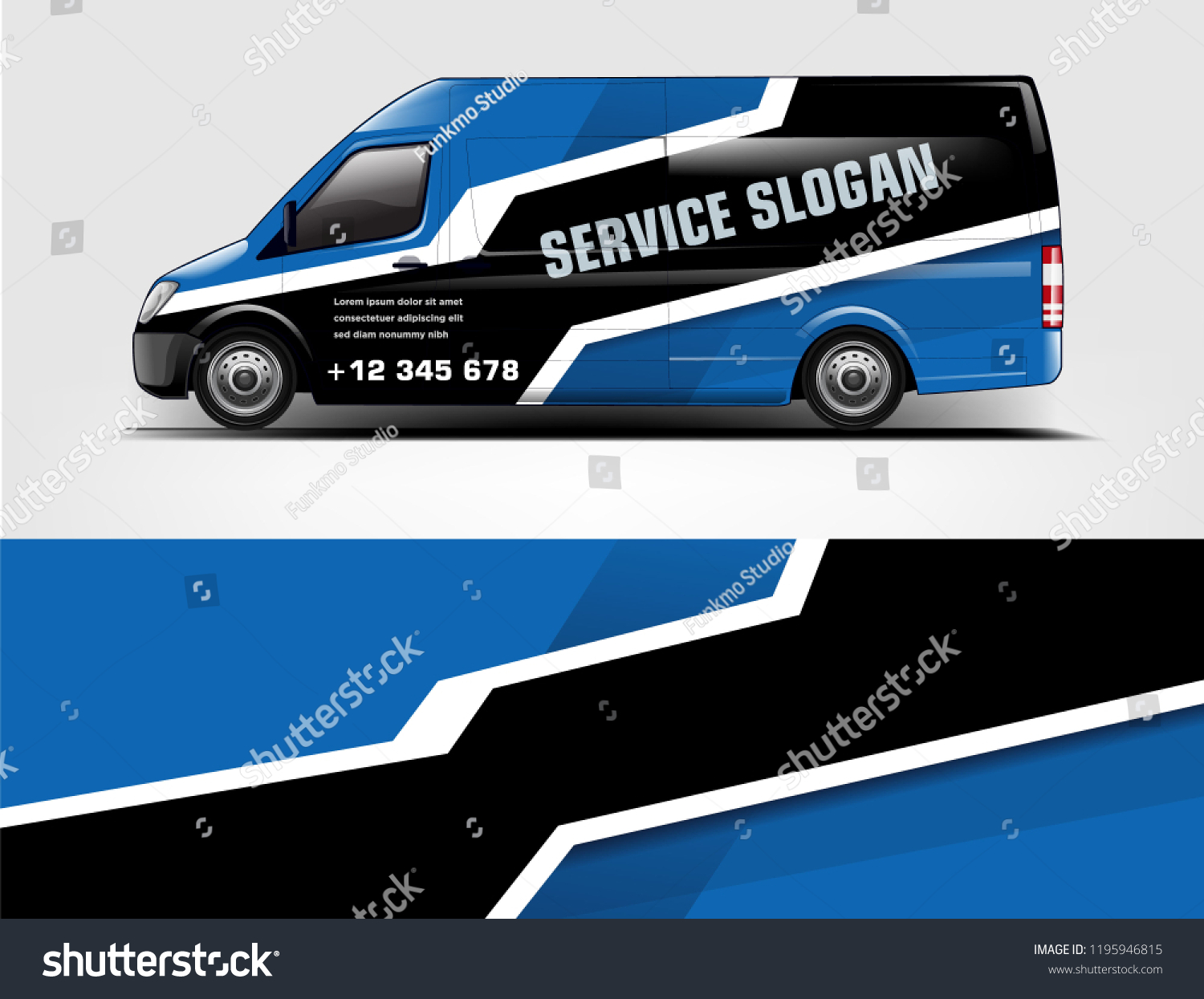 Truck and van wrap design for branding services company.