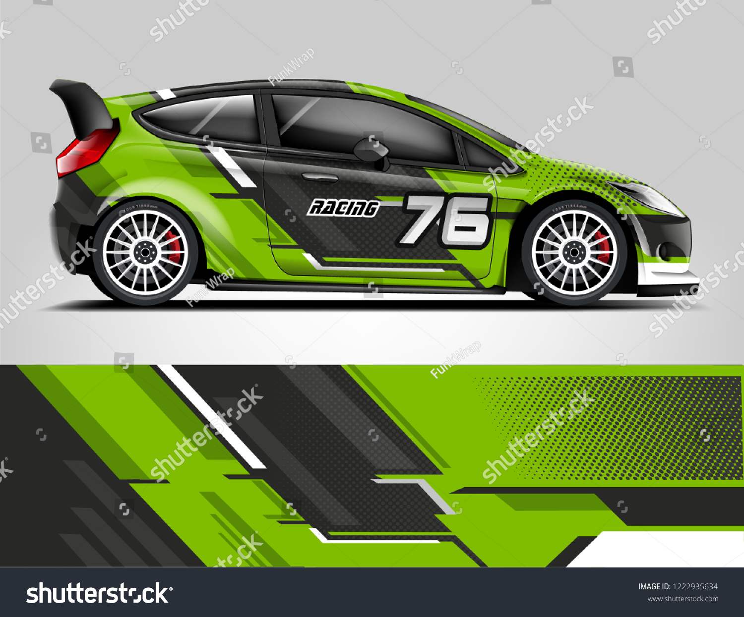 Rally livery design. Racing car wrap design. abstract strip racing background vector eps format