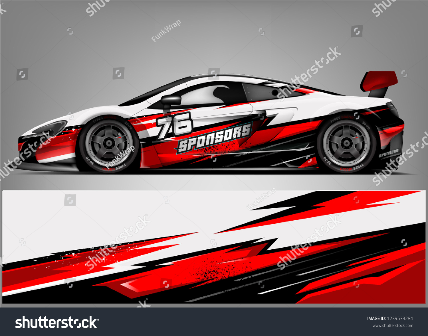 branding design, for custom sport racing car