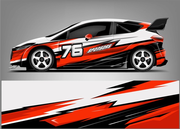 branding design, for custom sport racing car