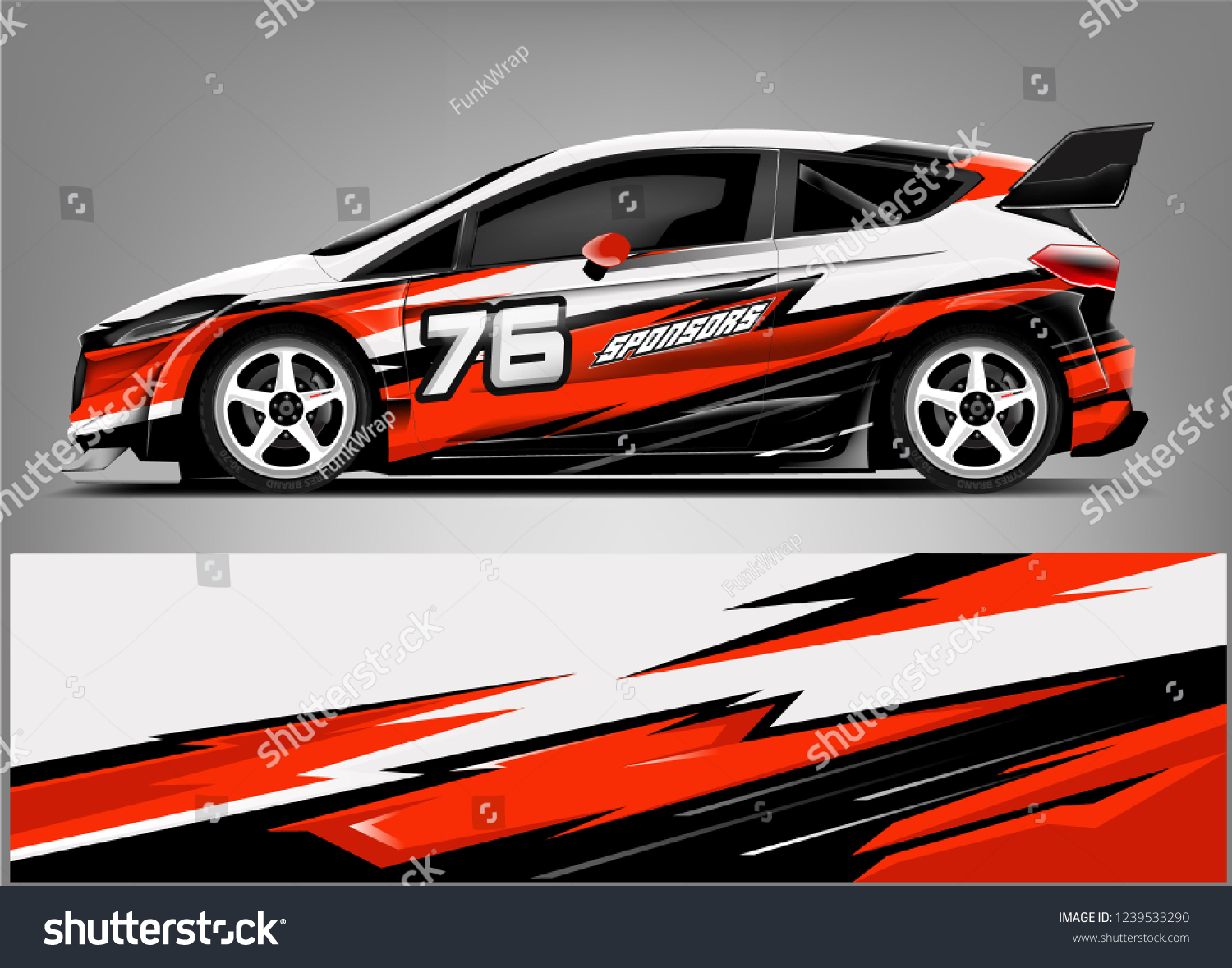 branding design, for custom sport racing car