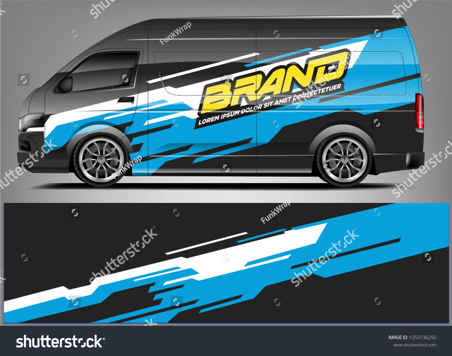 Company car wrap. wrap design for company car and services.