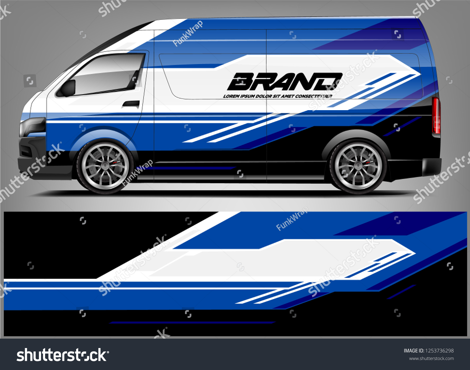 Company car wrap. wrap design for company car and services.