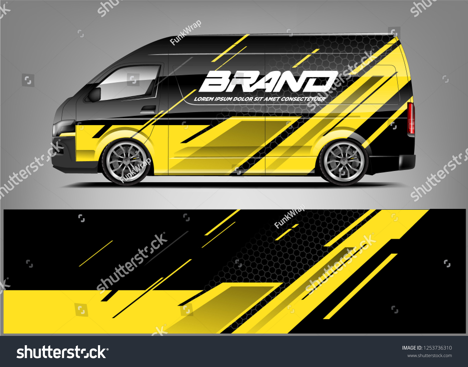Company car wrap. wrap design for company car and services.