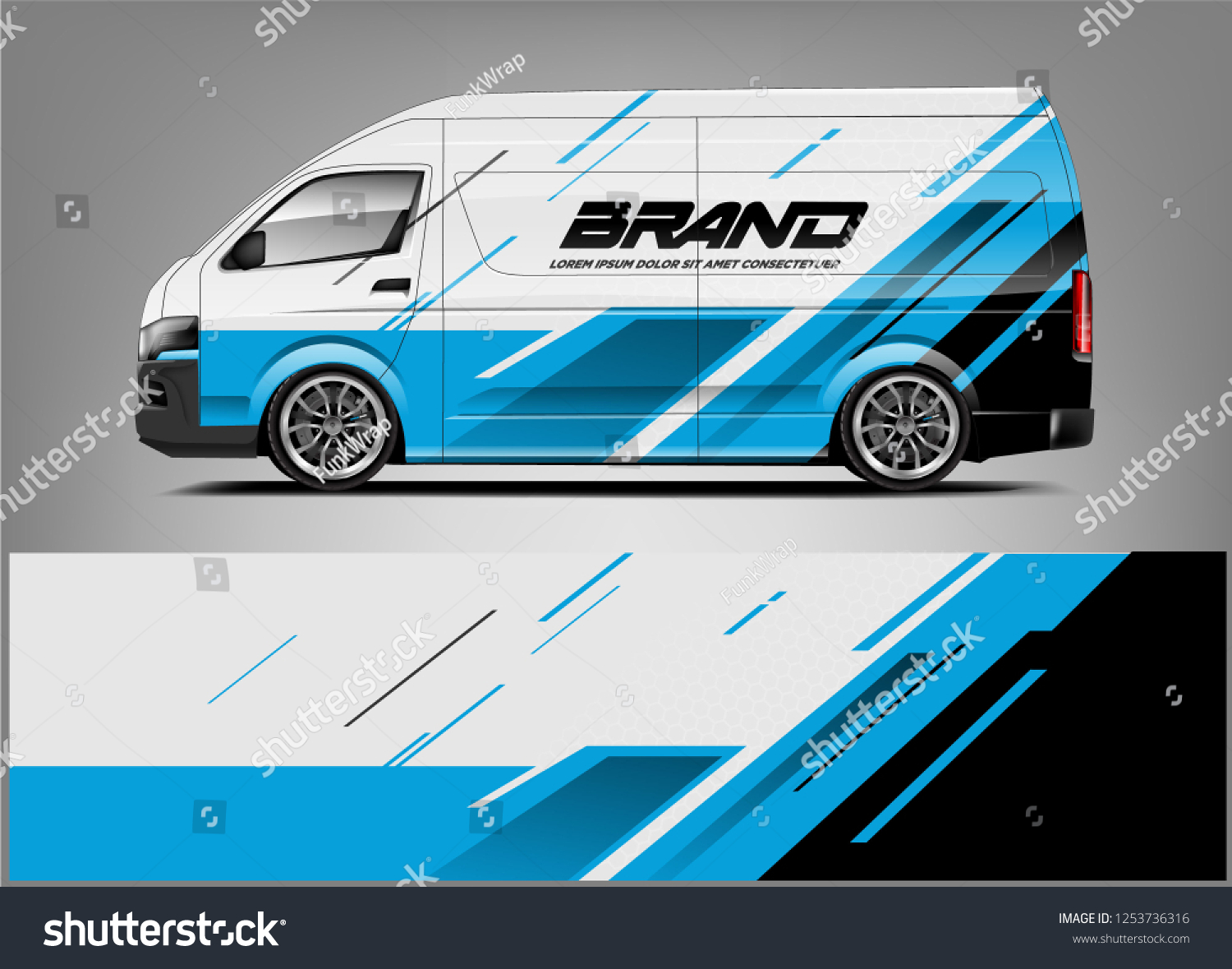 Company car wrap. wrap design for company car and services.