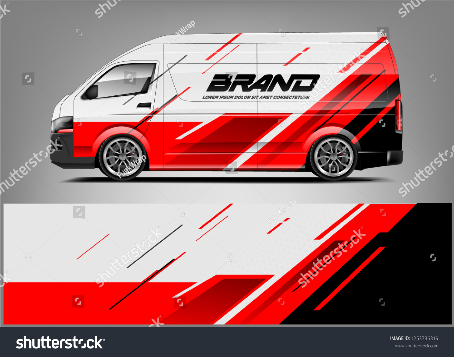 Company car wrap. wrap design for company car and services.