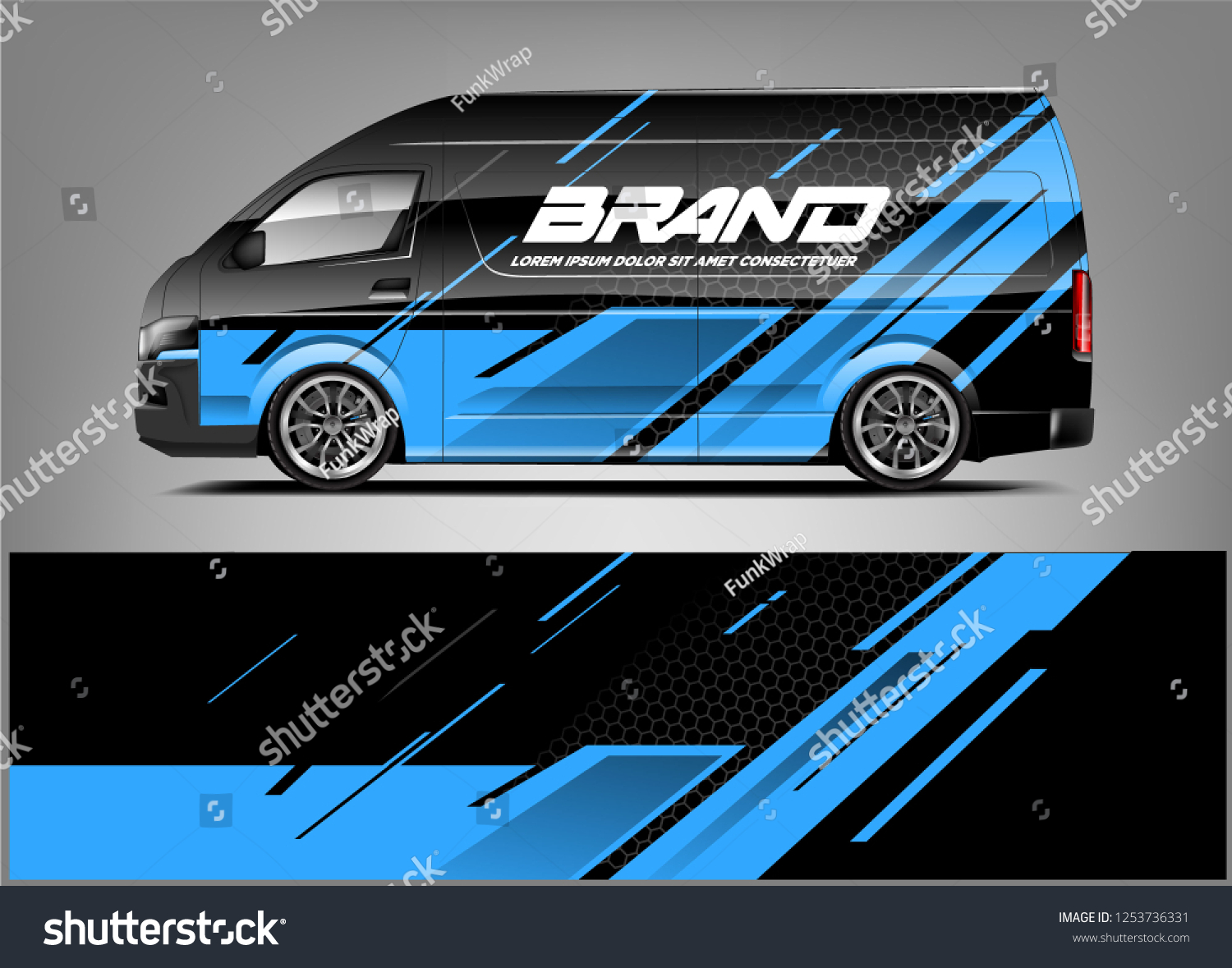 Company car wrap. wrap design for company car and services.