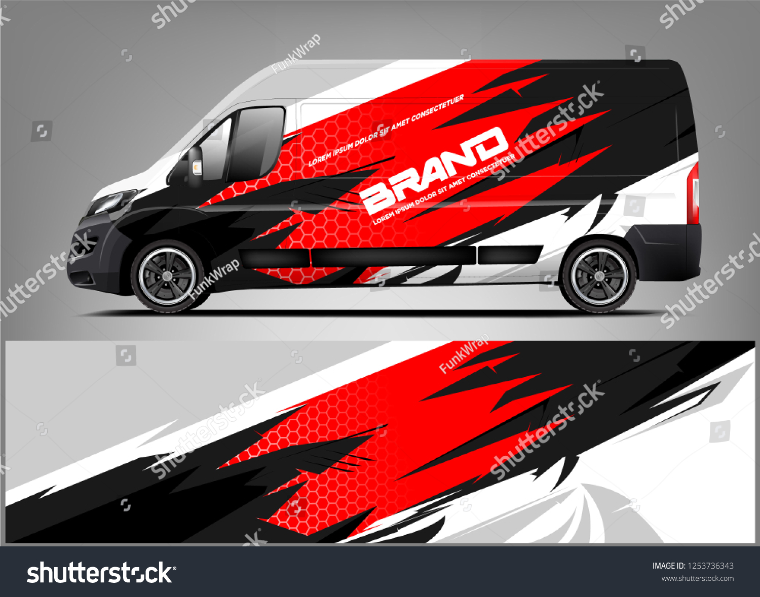 Company car wrap. wrap design for company car and services.