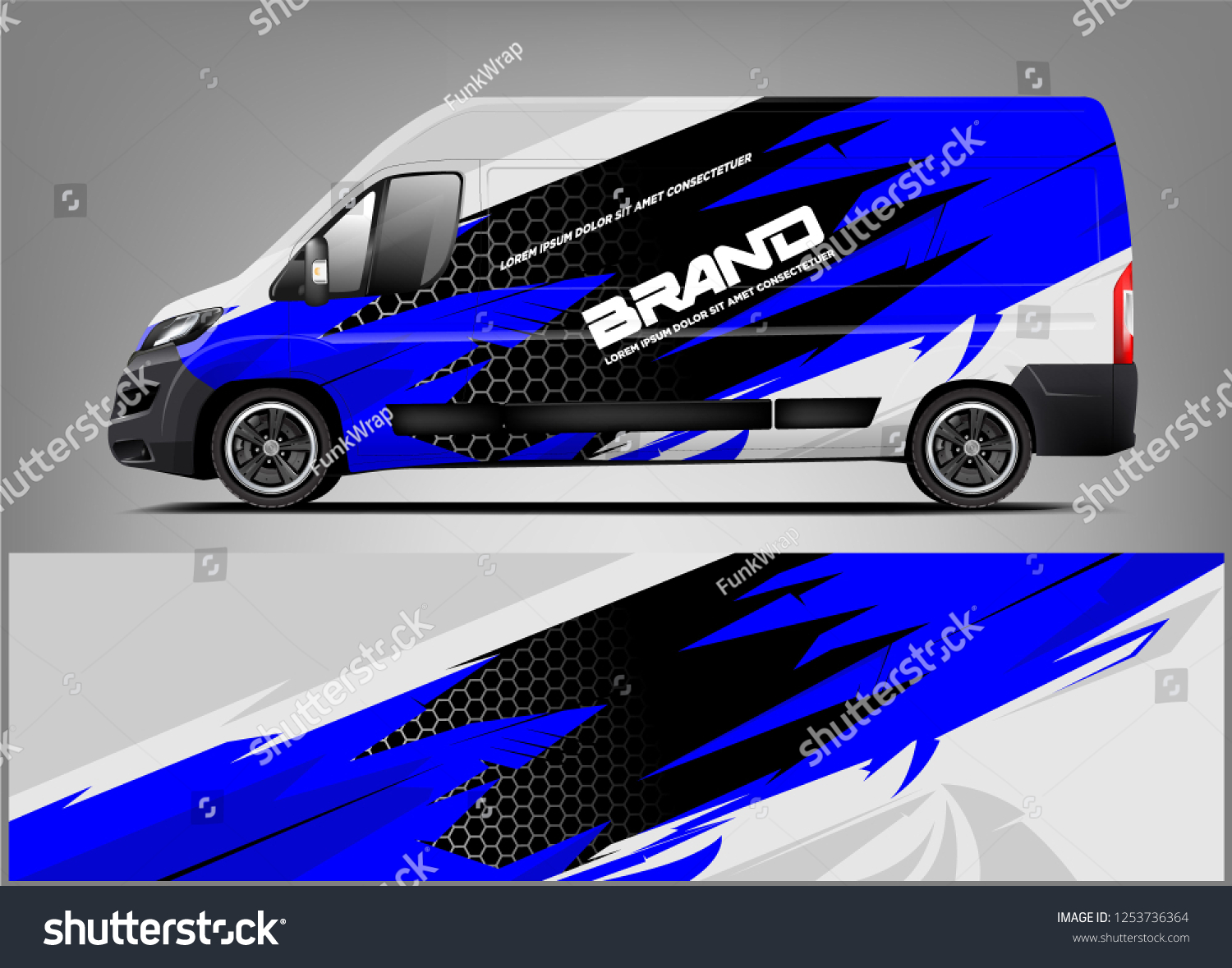 Company car wrap. wrap design for company car and services.