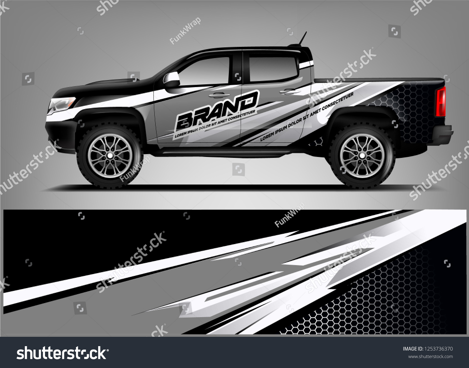 Company car wrap. wrap design for company car and services.