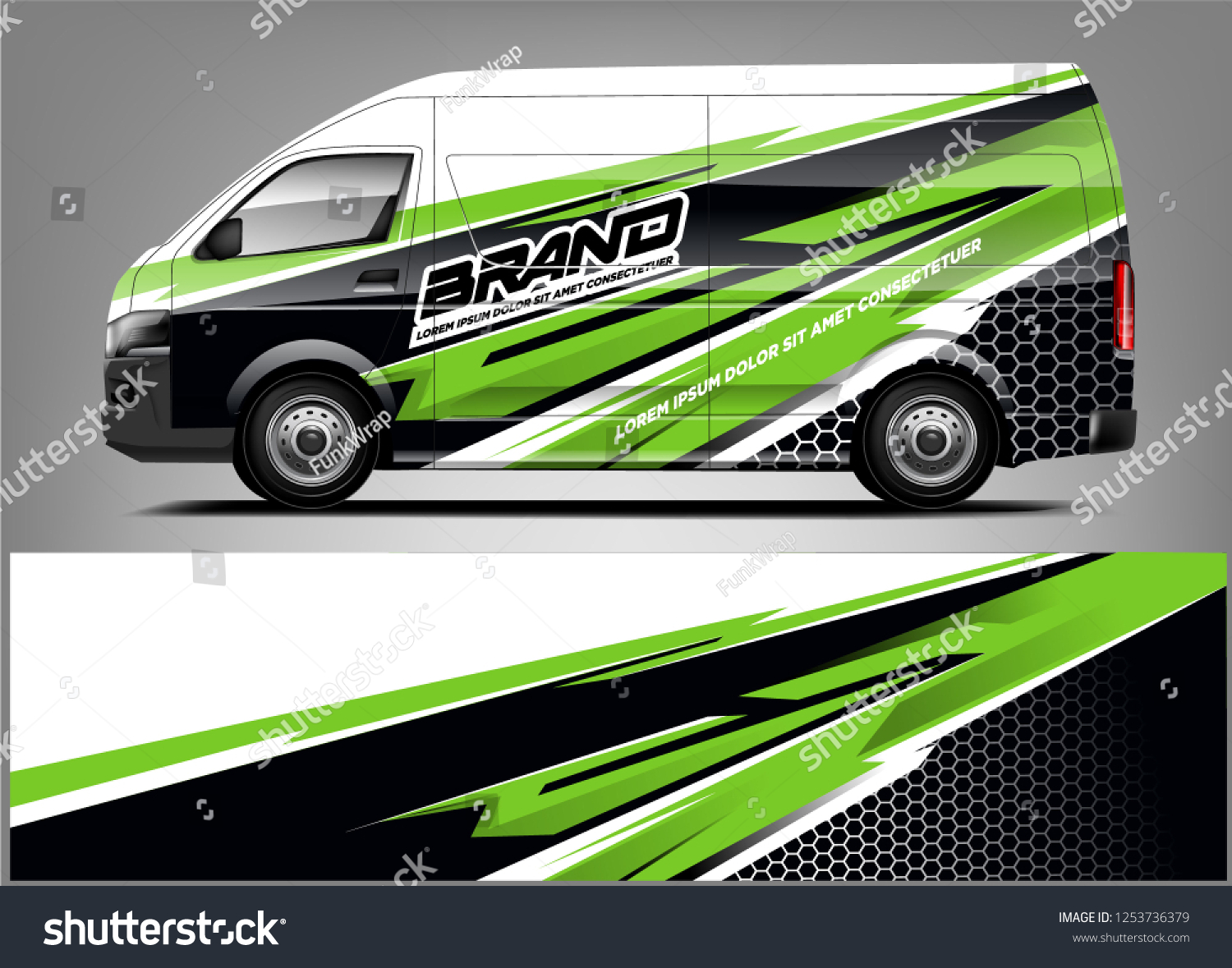 Company car wrap. wrap design for company car and services.