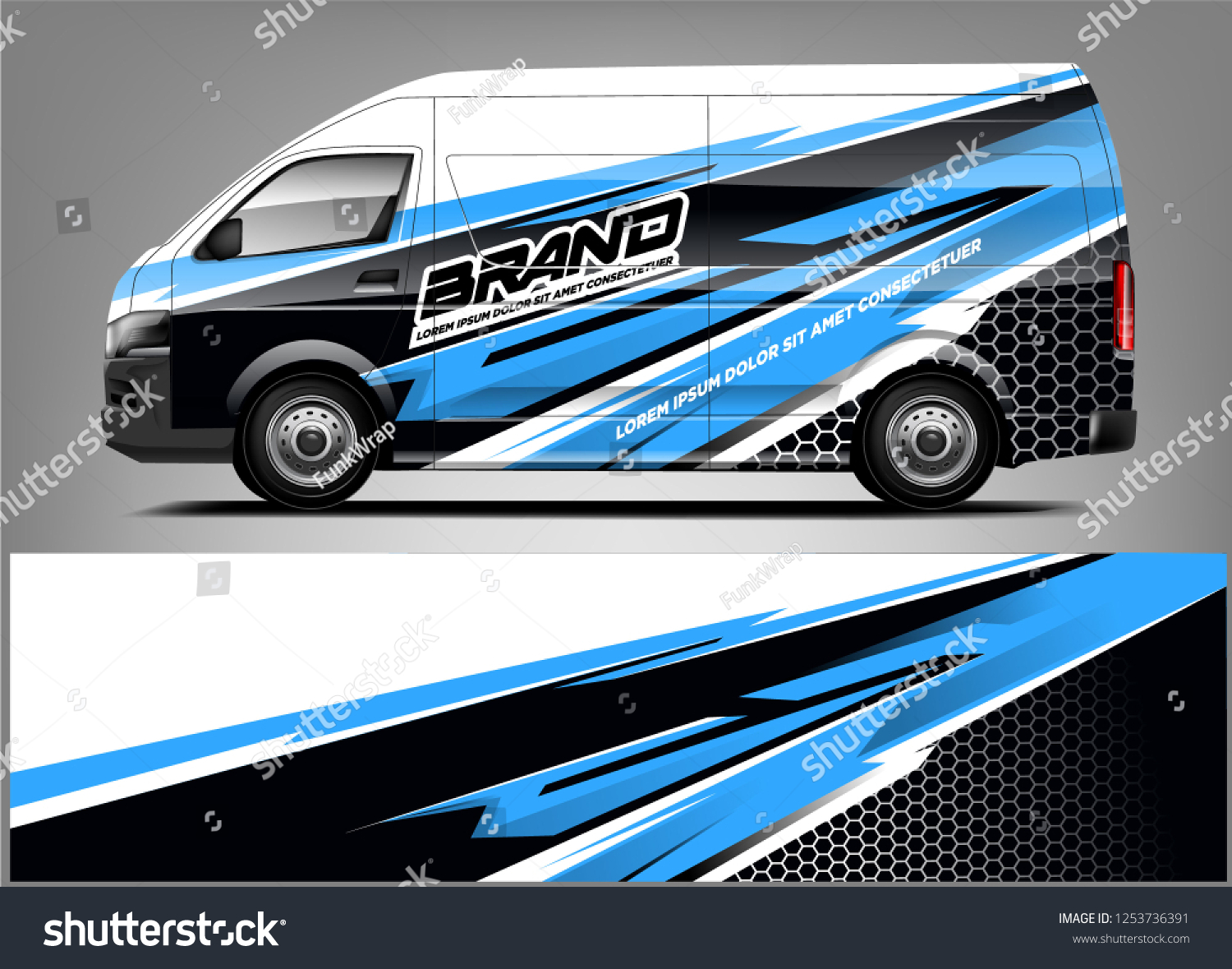 Company car wrap. wrap design for company car and services.