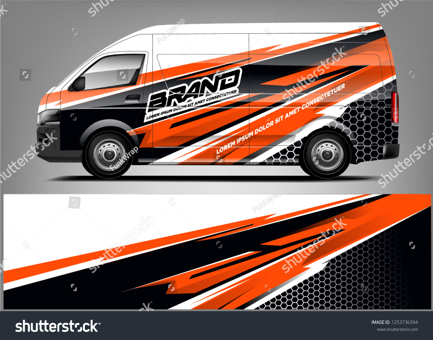 Company car wrap. wrap design for company car and services.