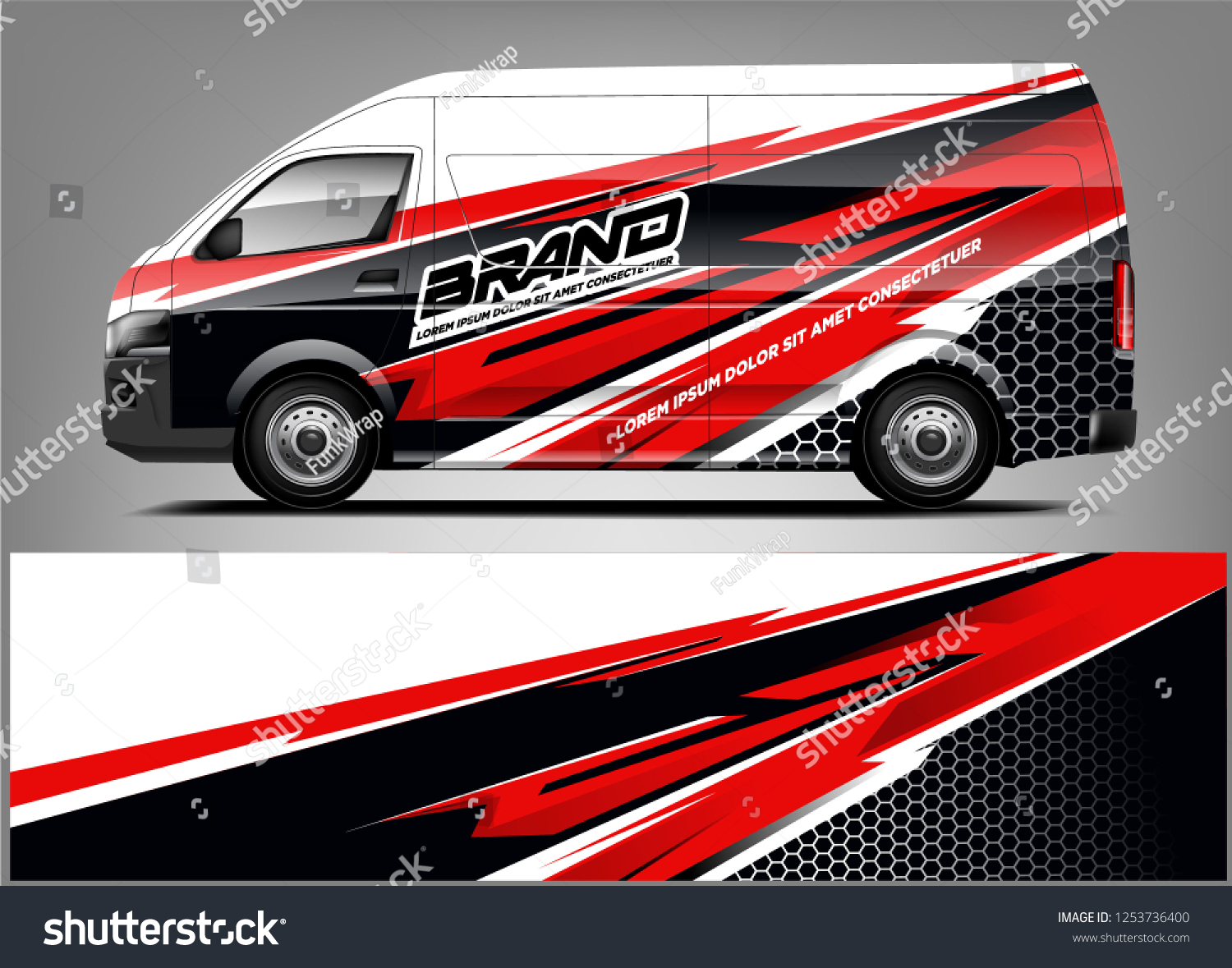 Company car wrap. wrap design for company car and services.