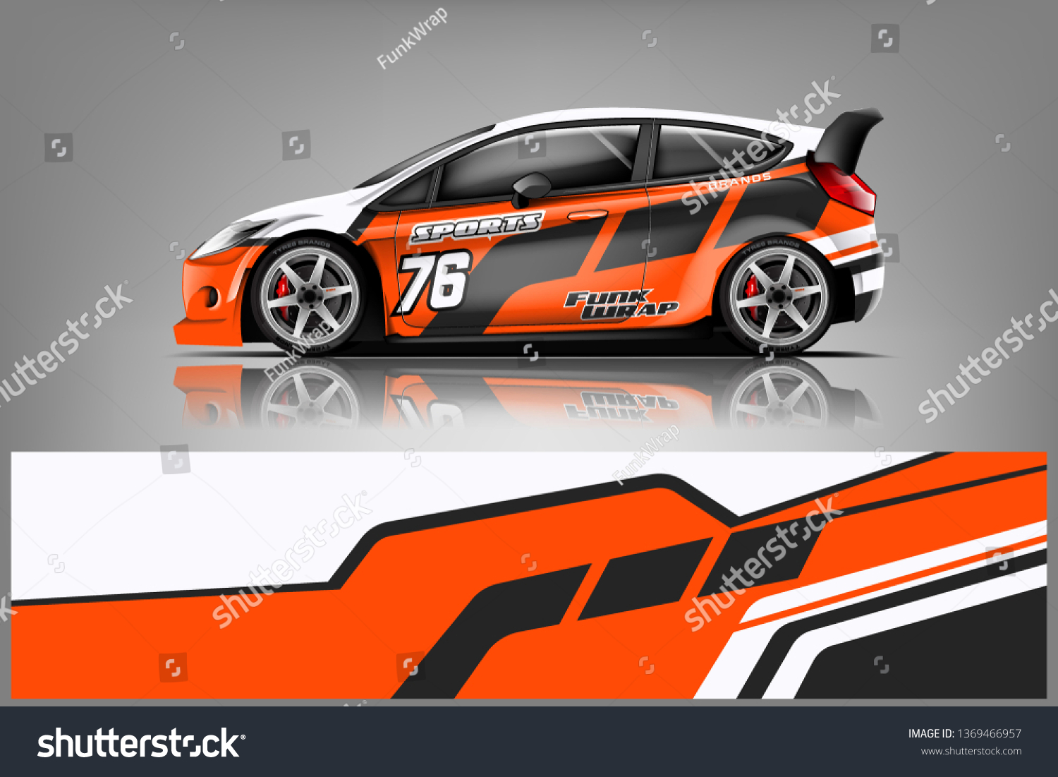 Car decal wrap design vector. Graphic abstract stripe racing background kit designs for vehicle, race car, rally, adventure and livery
dekal