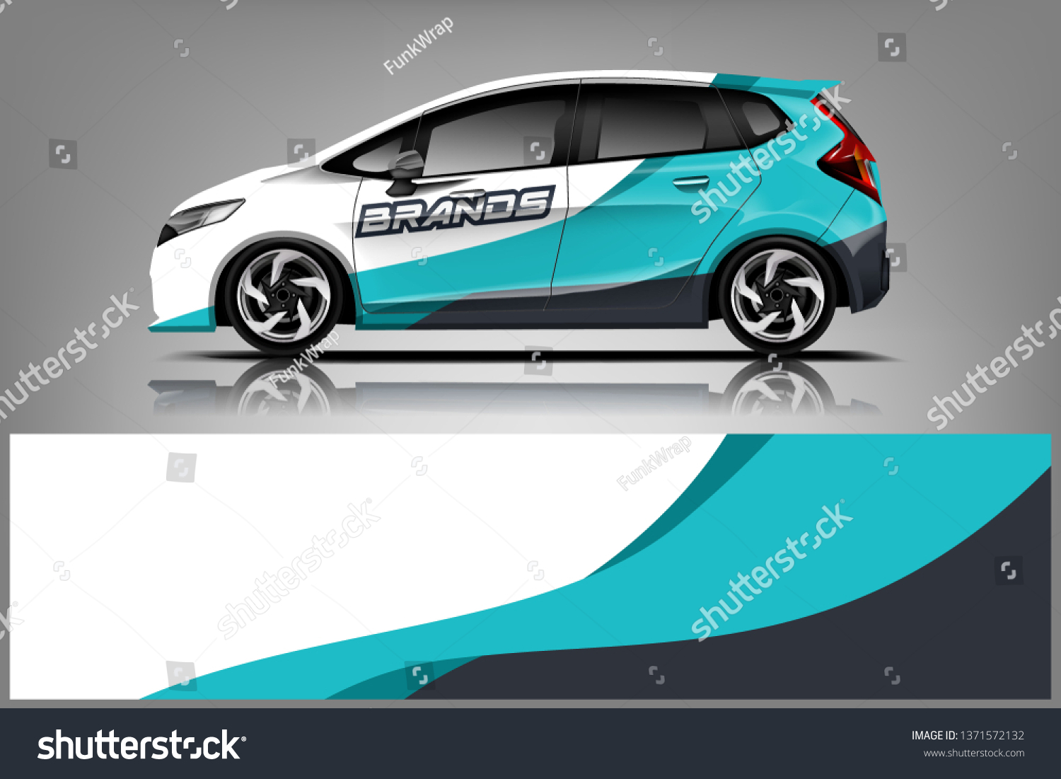 Car decal wrap design vector. Graphic abstract stripe racing background kit designs for vehicle, race car, rally, adventure and livery
dekal