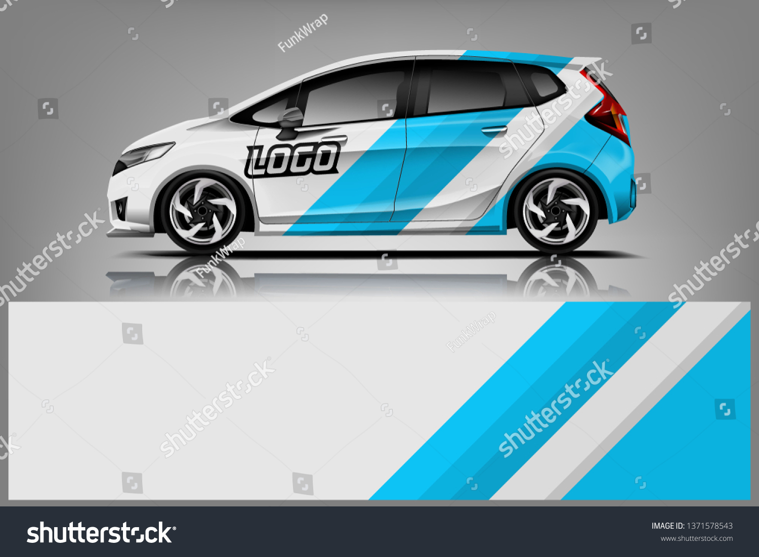 Car decal wrap design vector. Graphic abstract stripe racing background kit designs for vehicle, race car, rally, adventure and livery
dekal