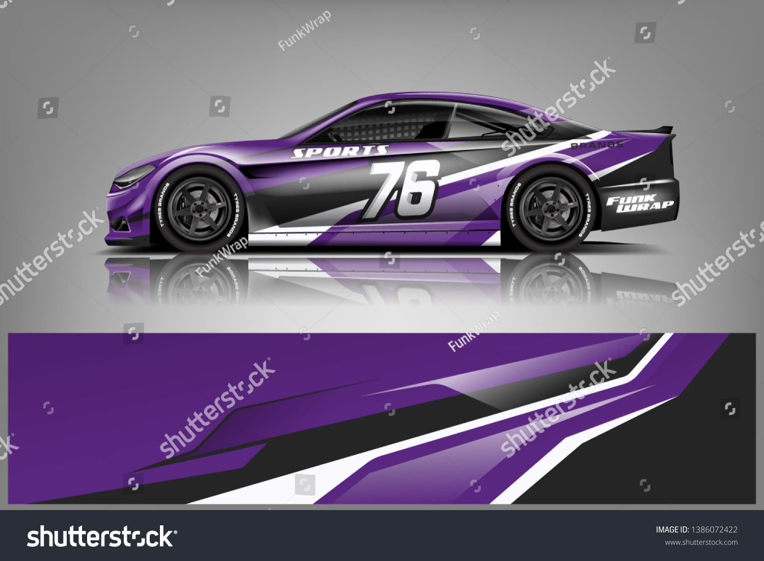 Rally car wrap vector designs. abstract livery for vehicle vinyl branding background dekal