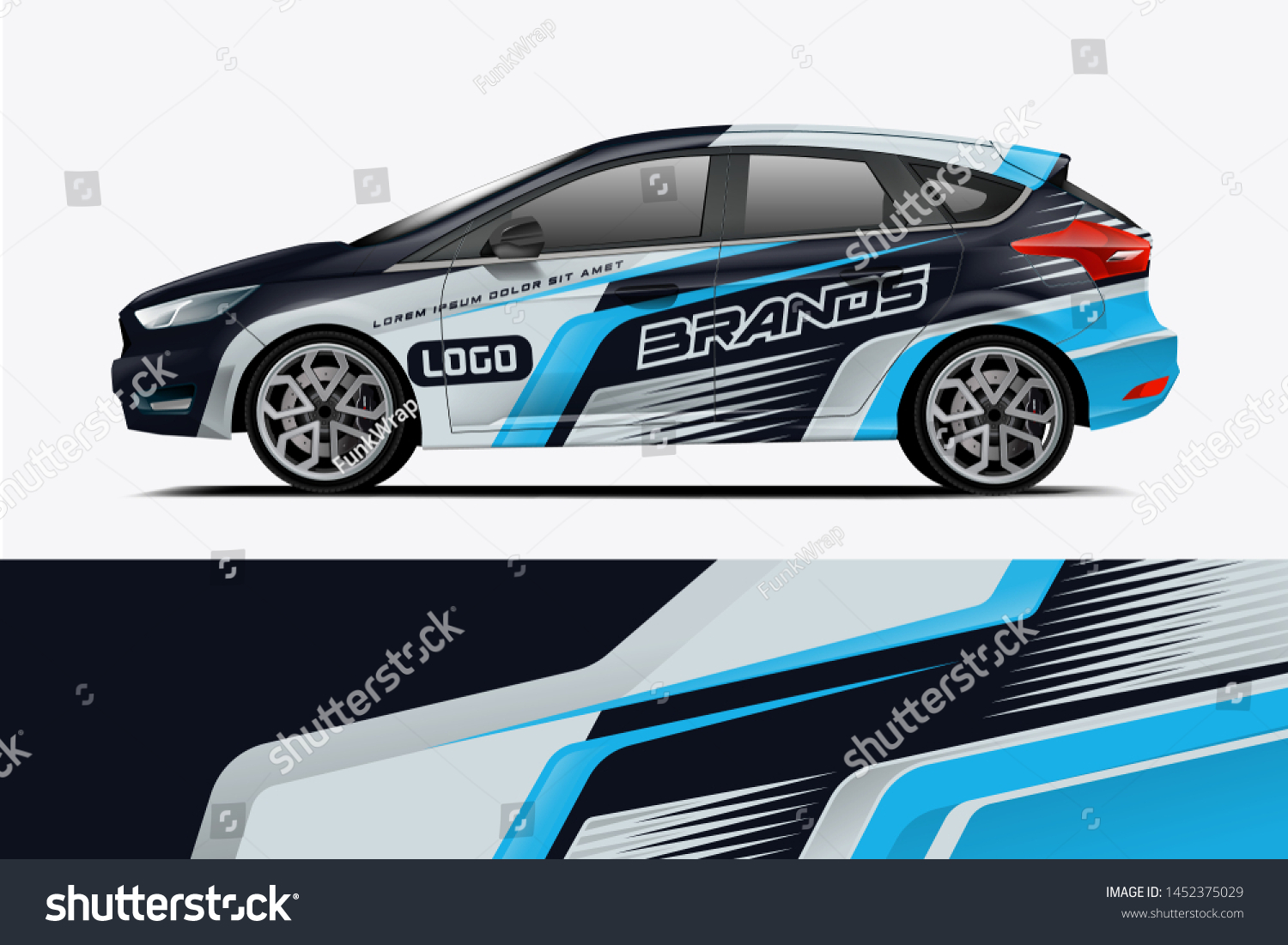 Car wrap design, for branding, services, company dekal