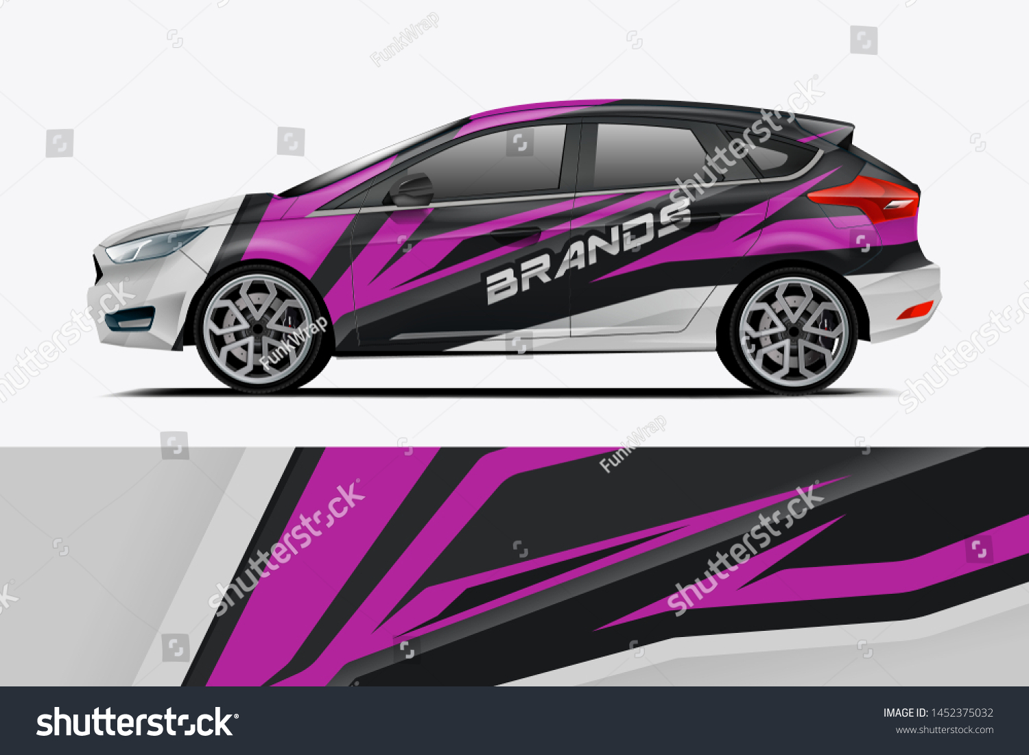 Car wrap design, for branding, services, company dekal