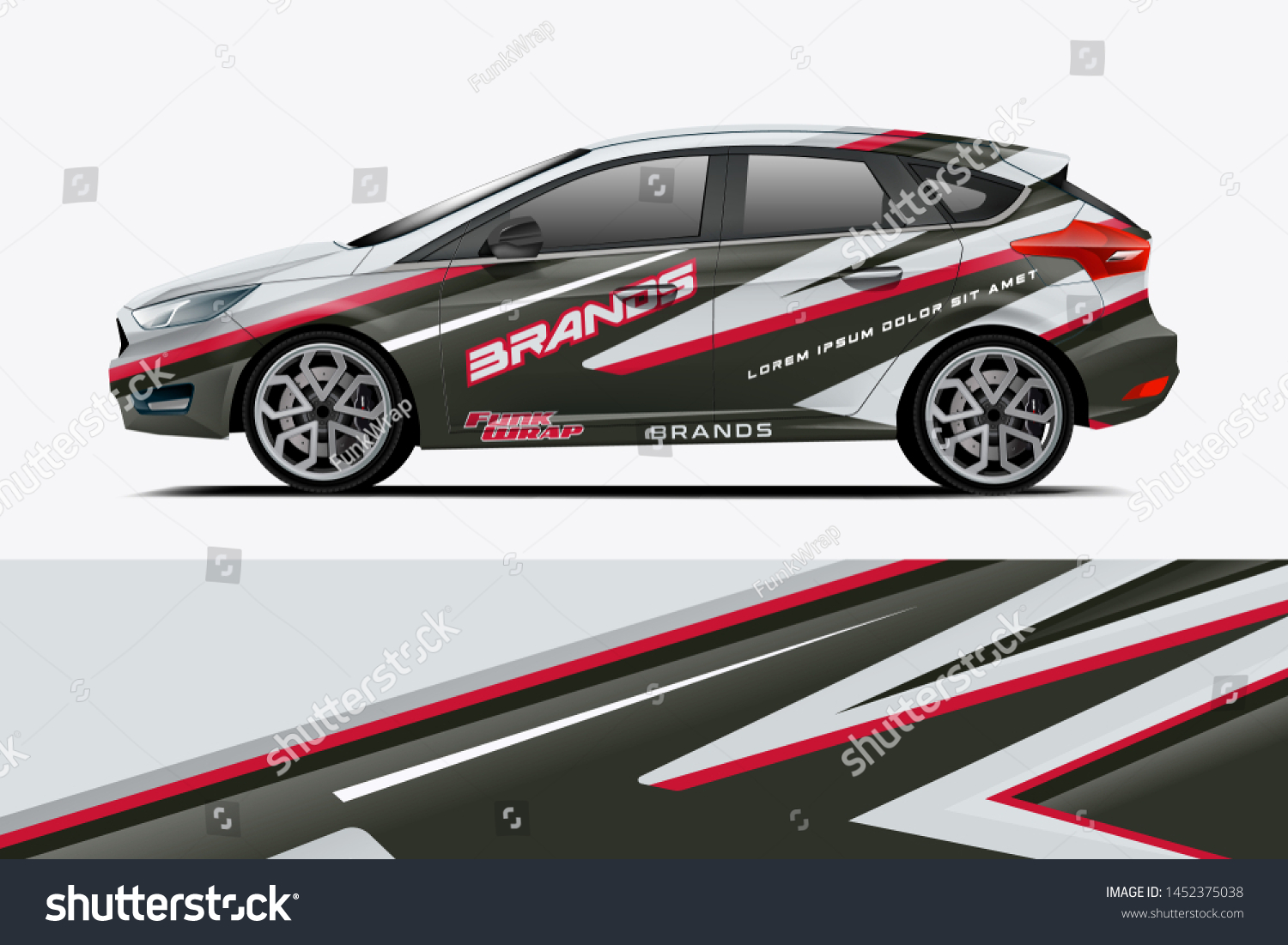 Car wrap design, for branding, services, company dekal