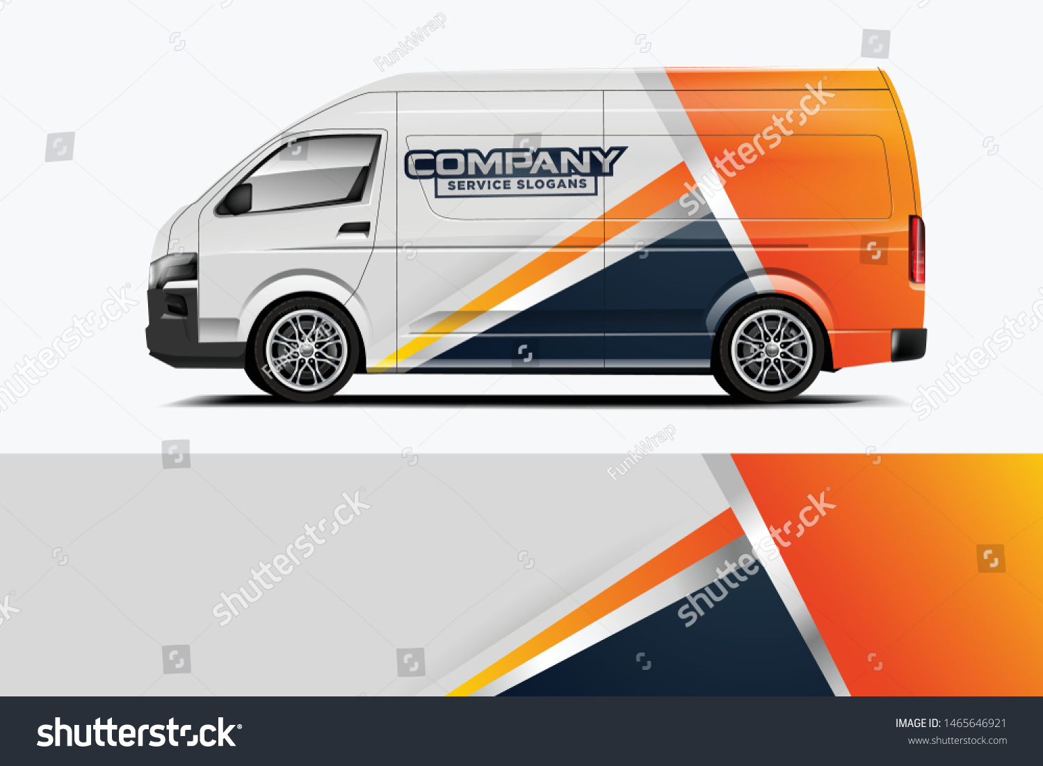 Company car wrap. wrap design for company car and services dekal