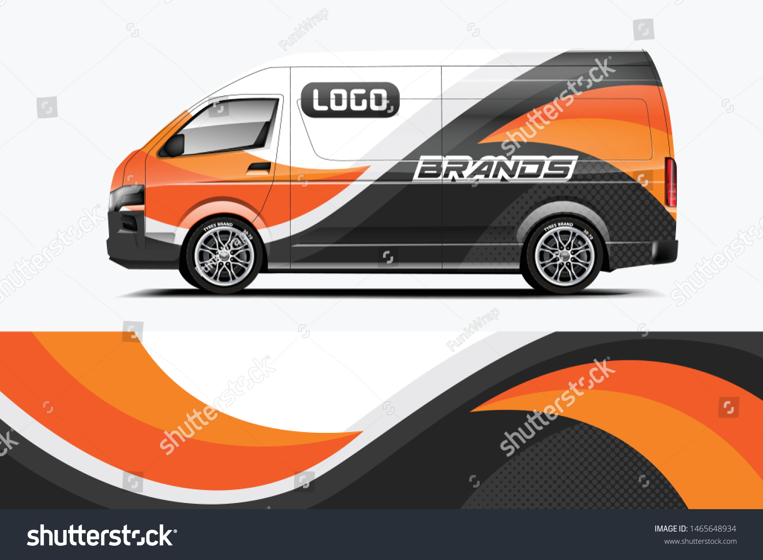 Company car wrap. wrap design for company car and services dekal