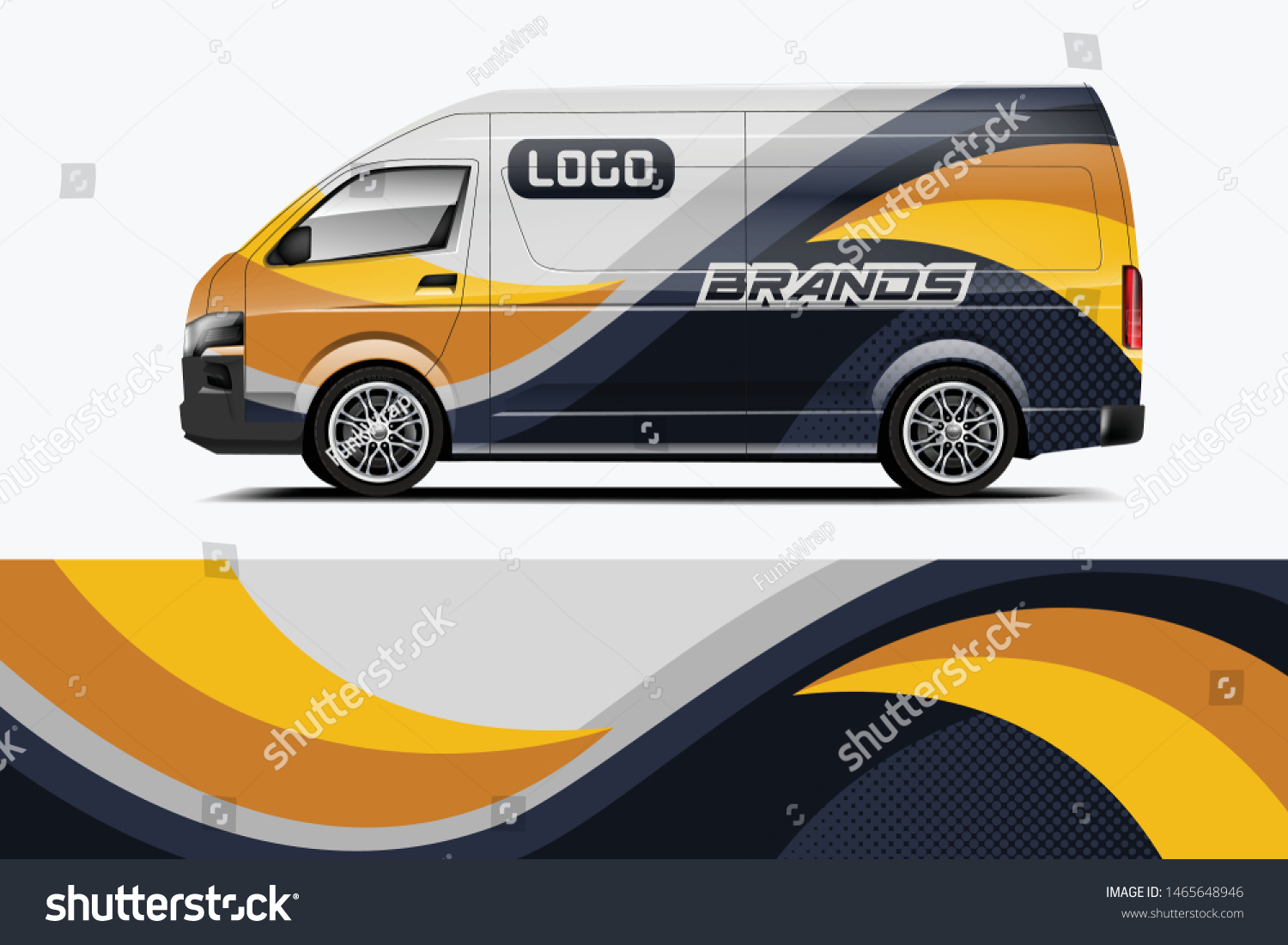 Company car wrap. wrap design for company car and services dekal