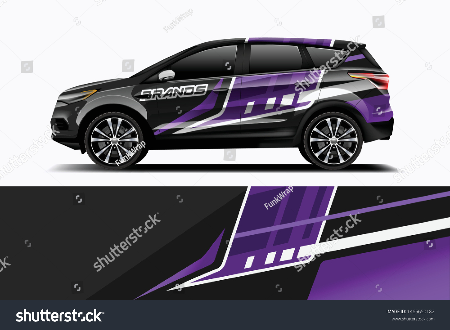 Company car wrap. wrap design for company car and services dekal