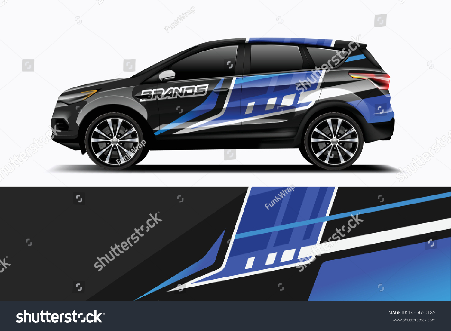 Company car wrap. wrap design for company car and services dekal