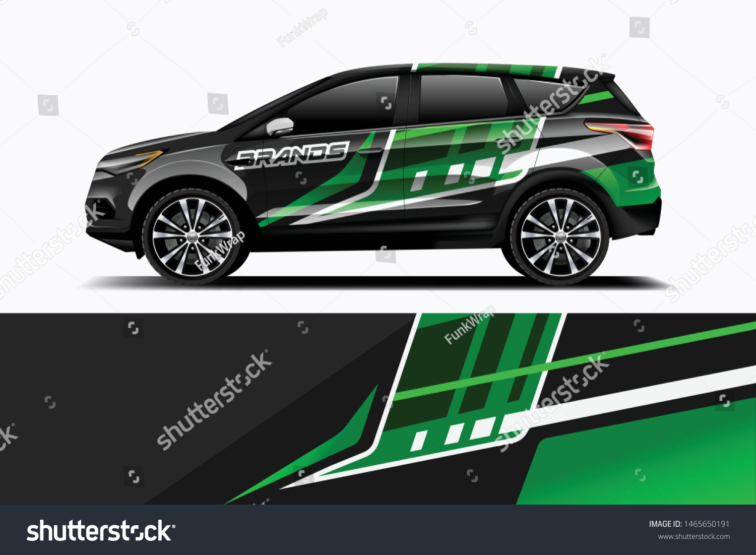Company car wrap. wrap design for company car and services dekal