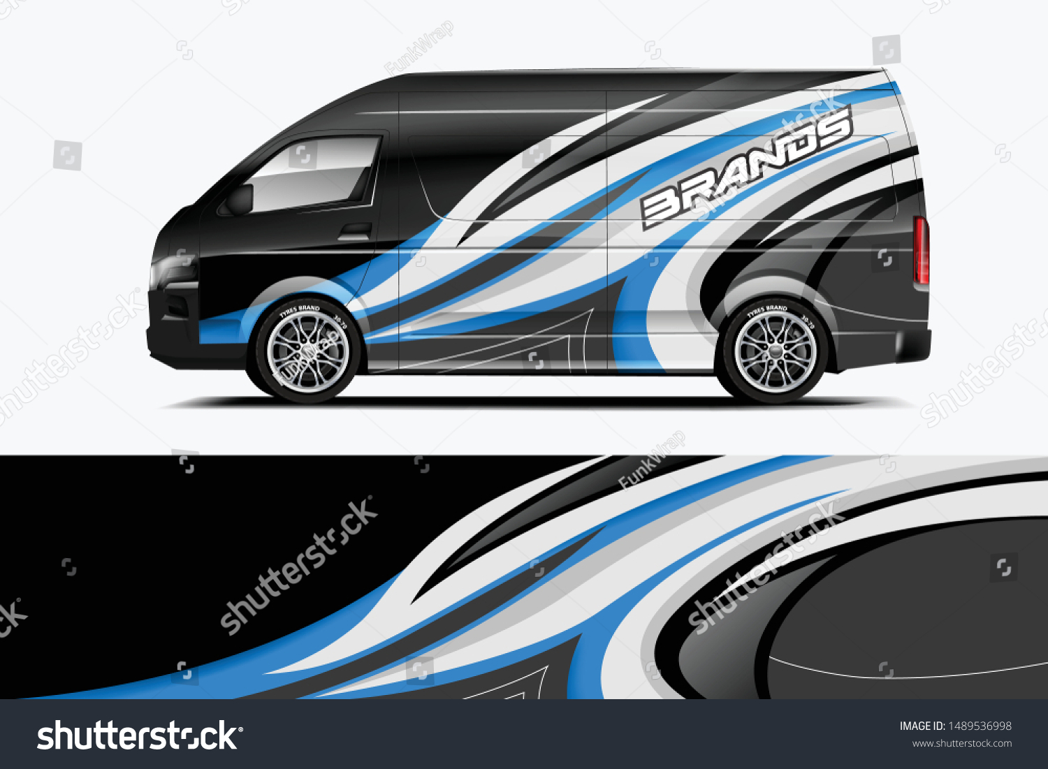 Company car wrap. wrap design for company car and services dekal