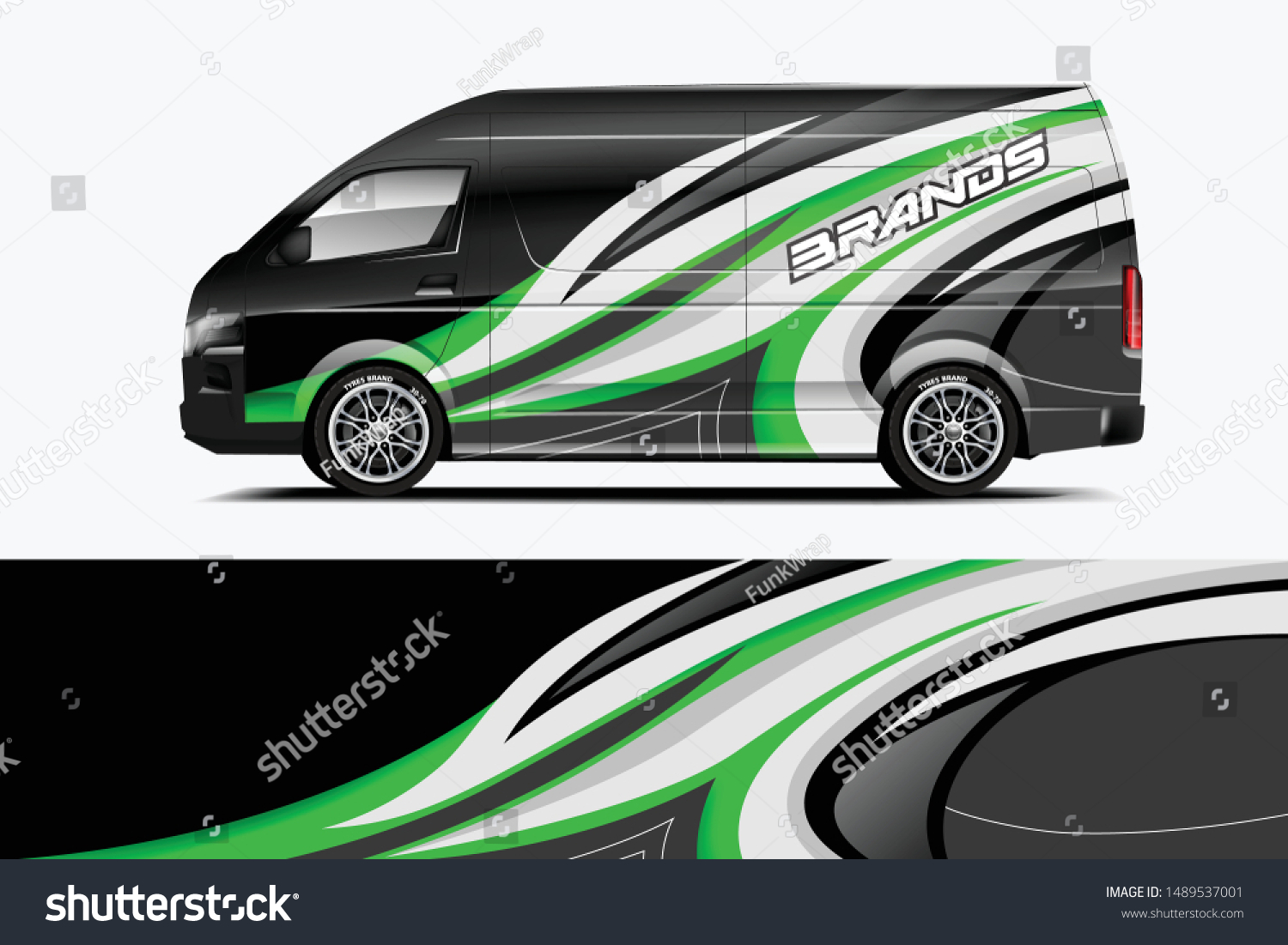Company car wrap. wrap design for company car and services dekal