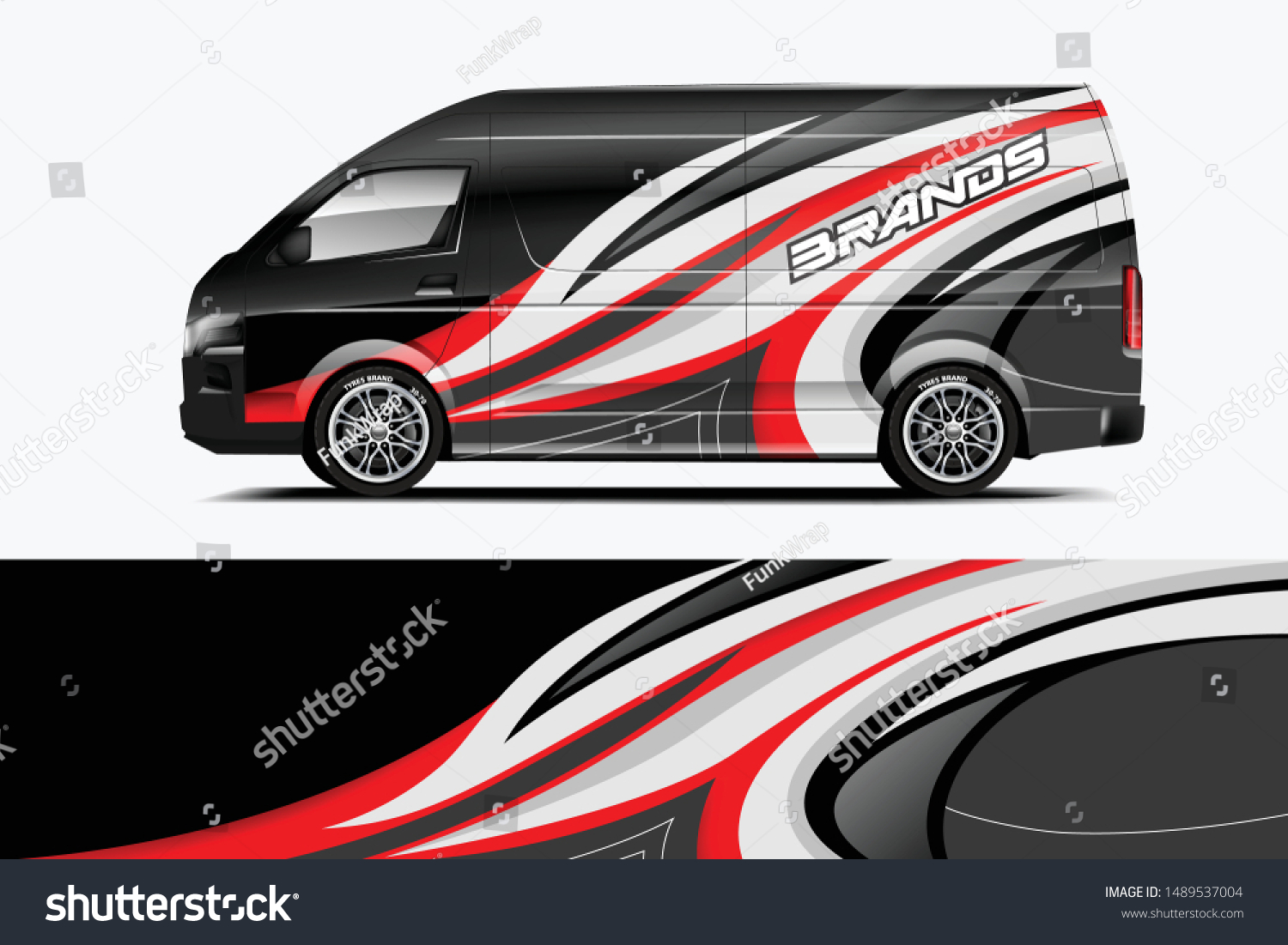 Company car wrap. wrap design for company car and services dekal