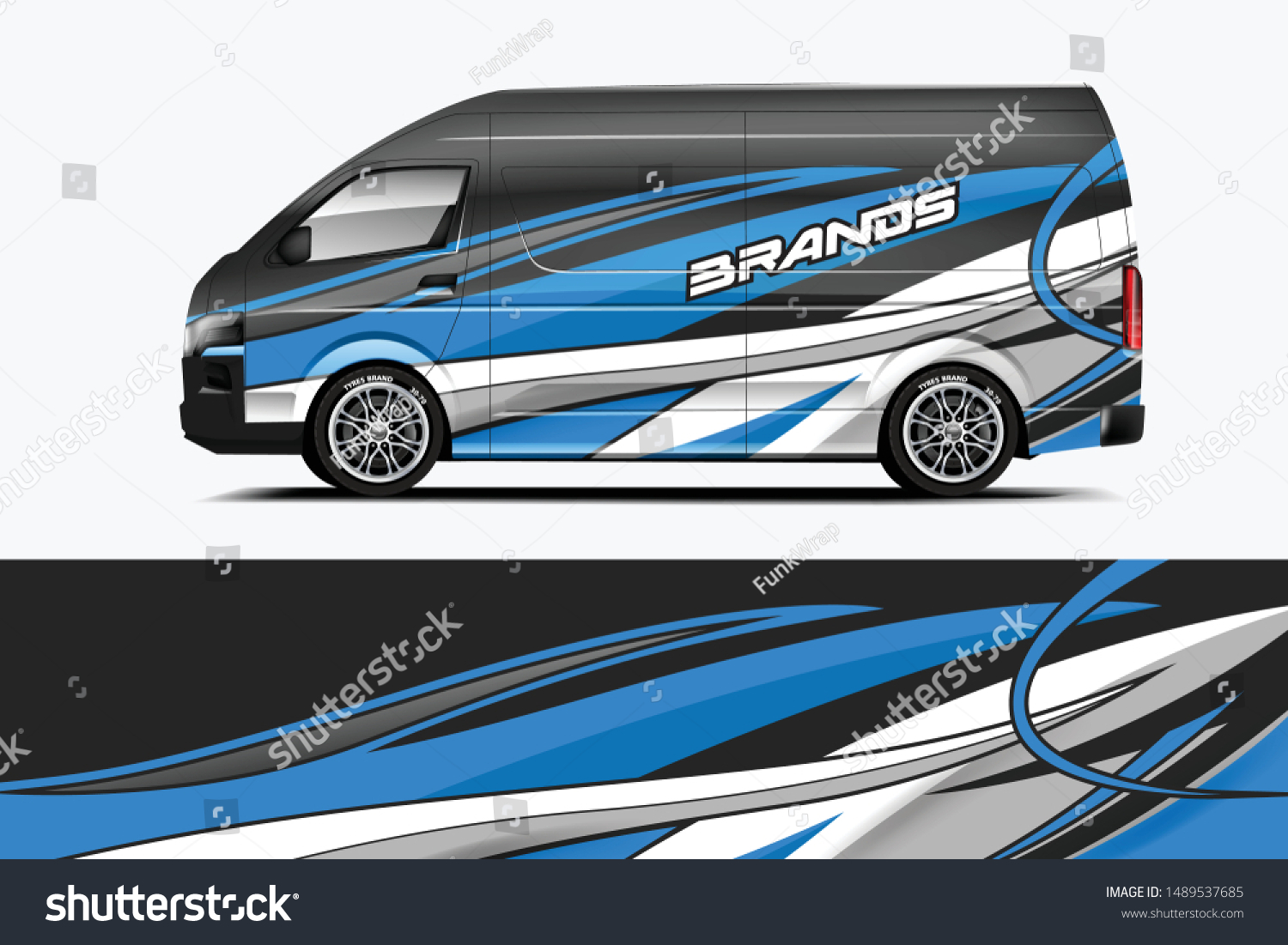 Company car wrap. wrap design for company car and services dekal
