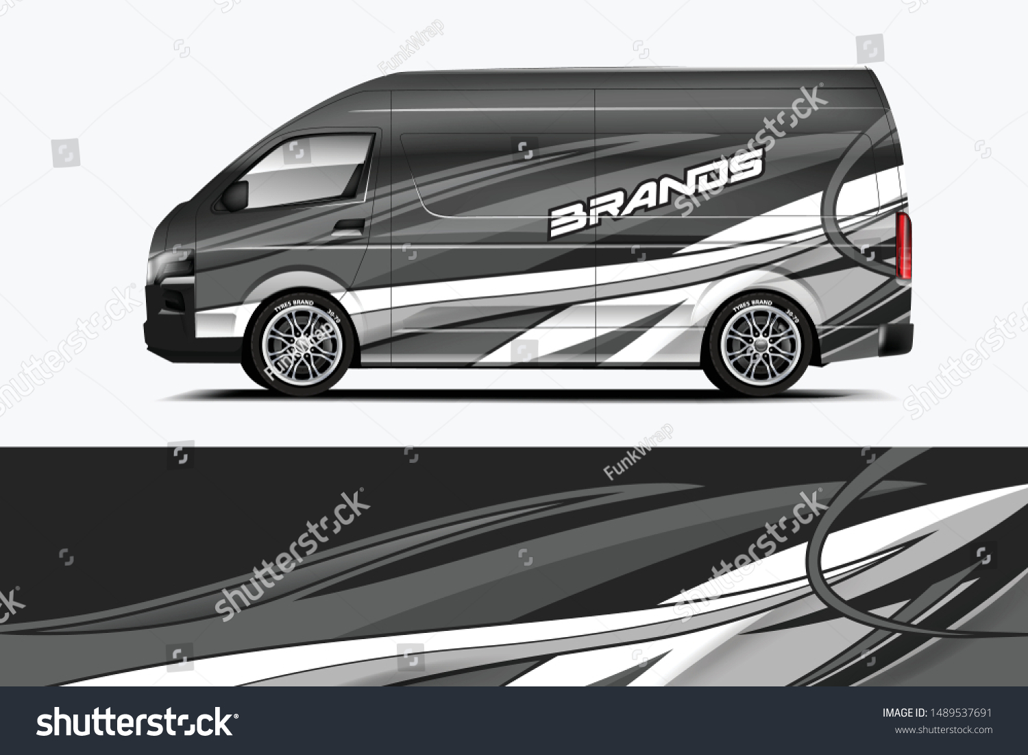Company car wrap. wrap design for company car and services dekal