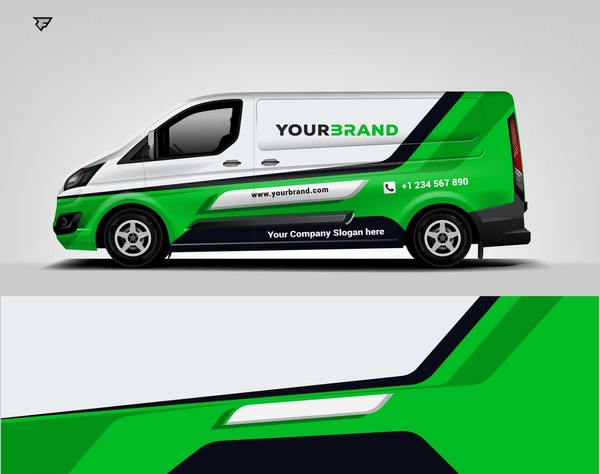 Car Wrap for company Car and van
