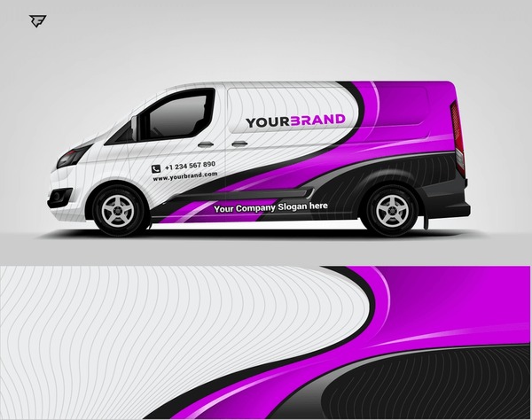 Car Wrap for company Car and van