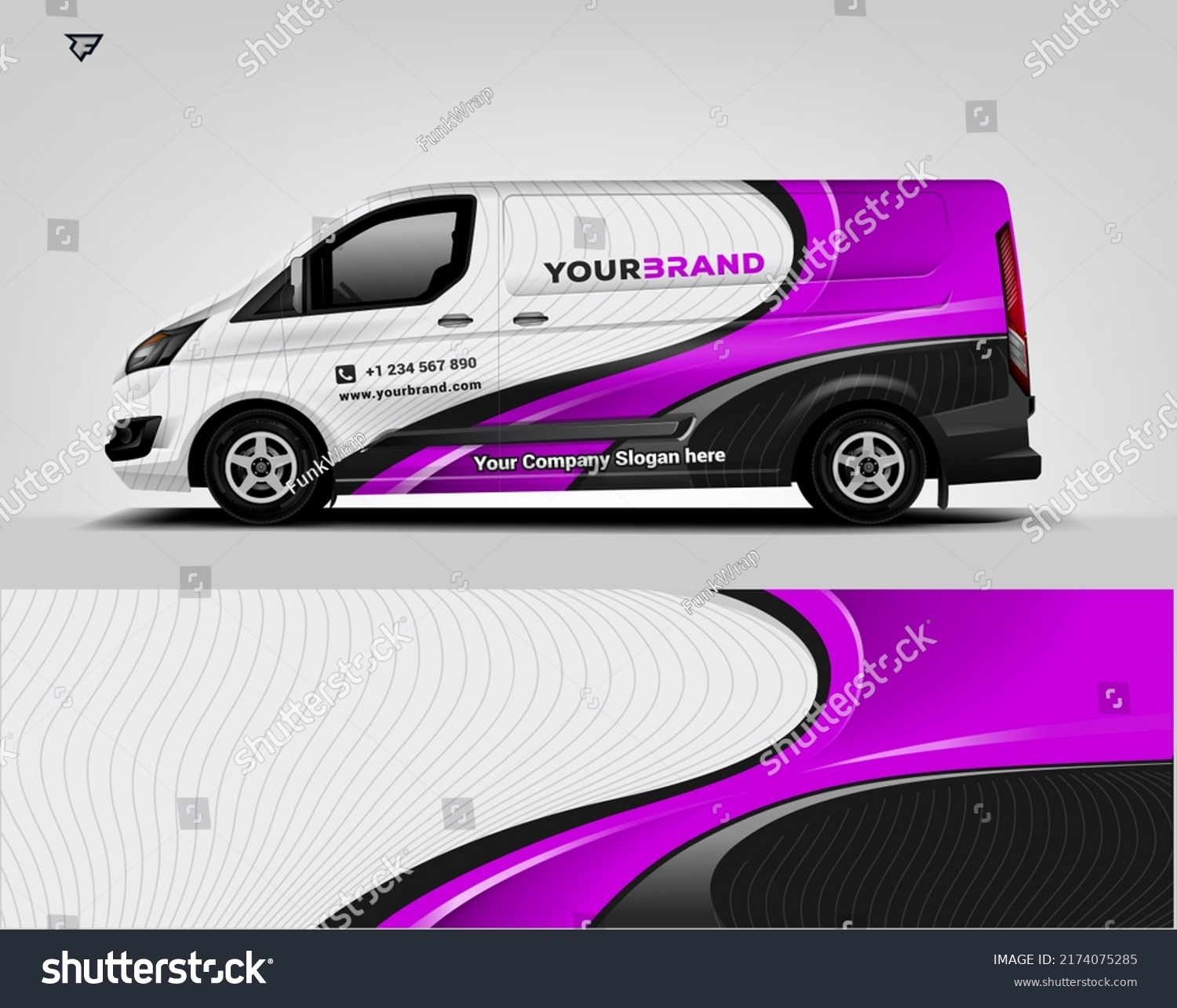 Car Wrap for company Car and van