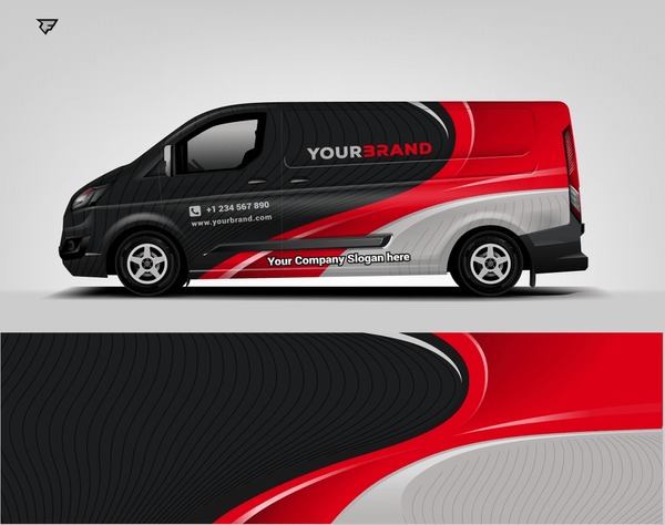Car Wrap for company Car and van