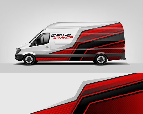 Car Wrap for company Car and van dekal