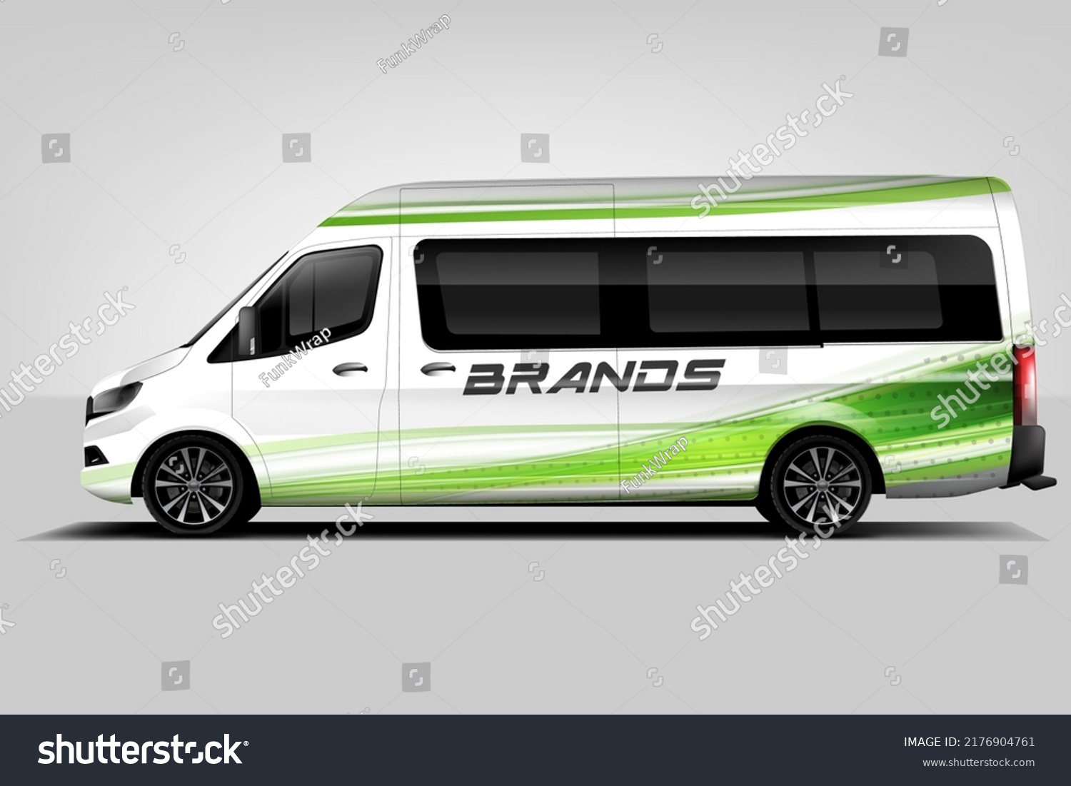 Car decal van wrap design vector. Graphic company background designs . Van, bus, truck, wrap design dekal