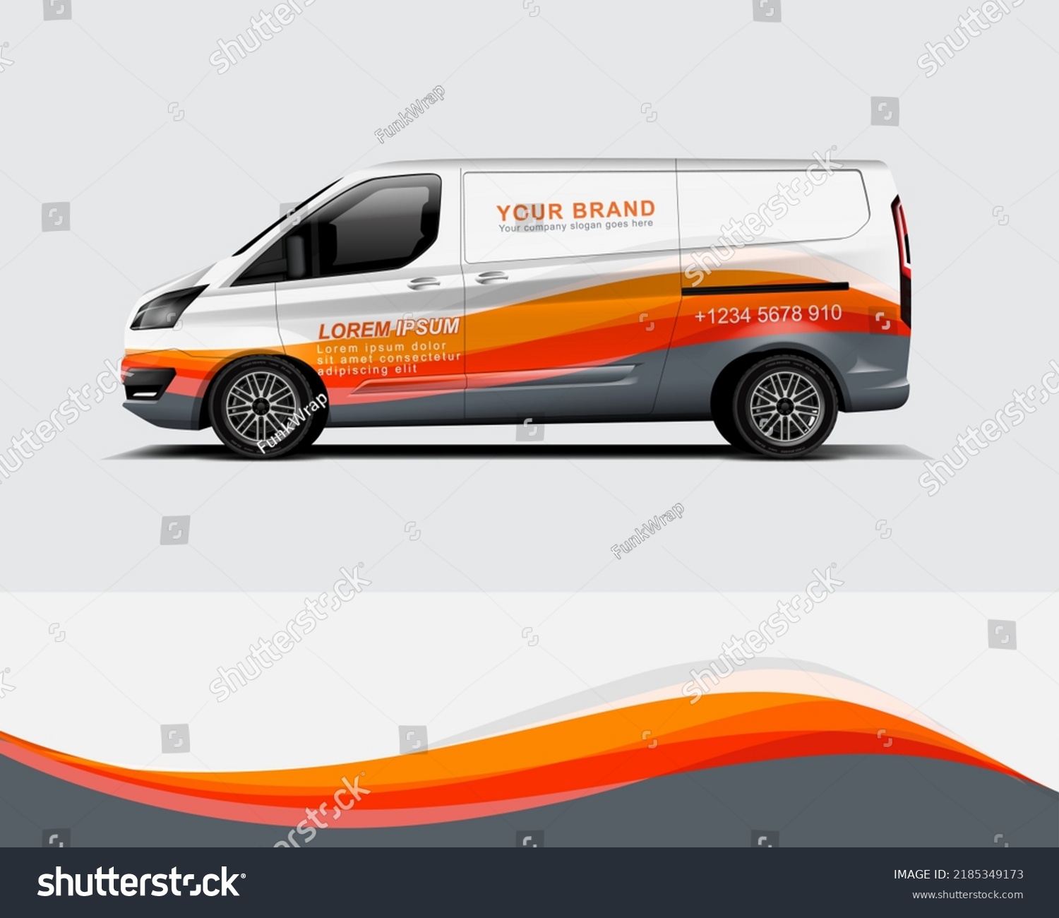 Car Wrap for company Car and van dekal