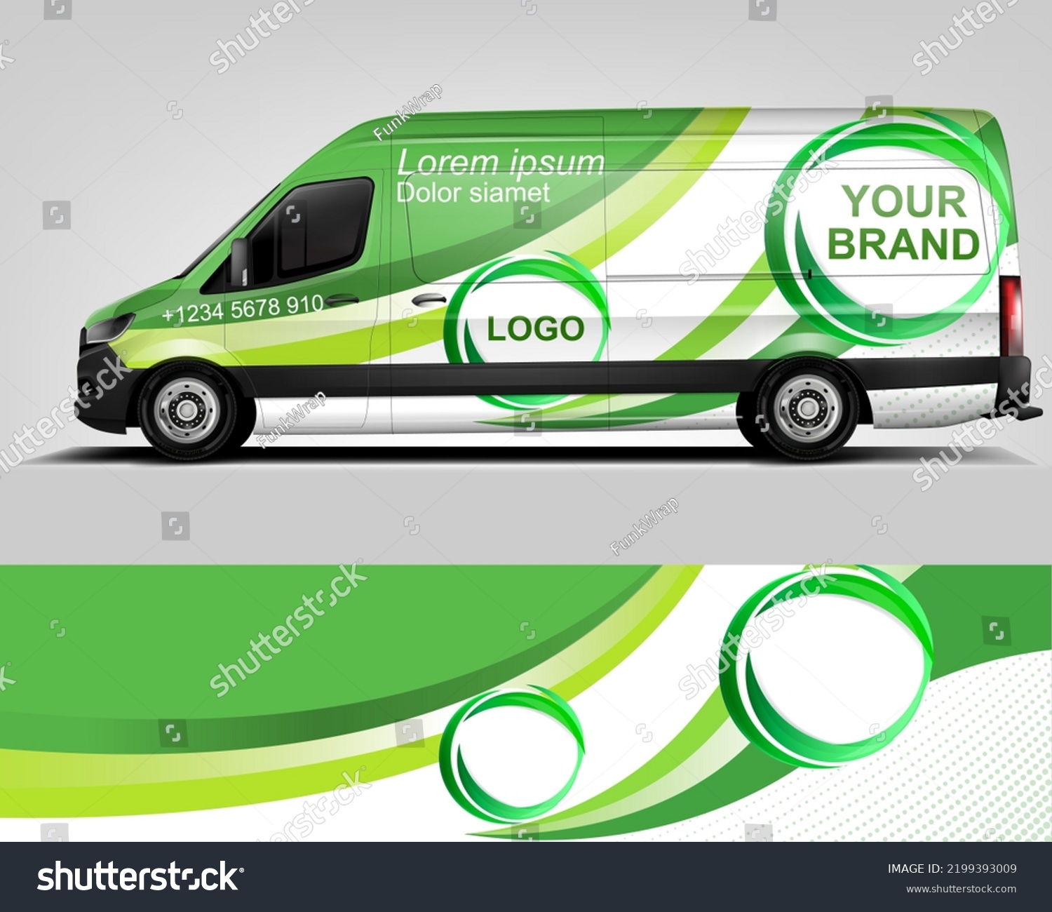 Car decal wrap design vector. Graphic abstract stripe racing background kit designs for vehicle, race car, rally, adventure and livery dekal