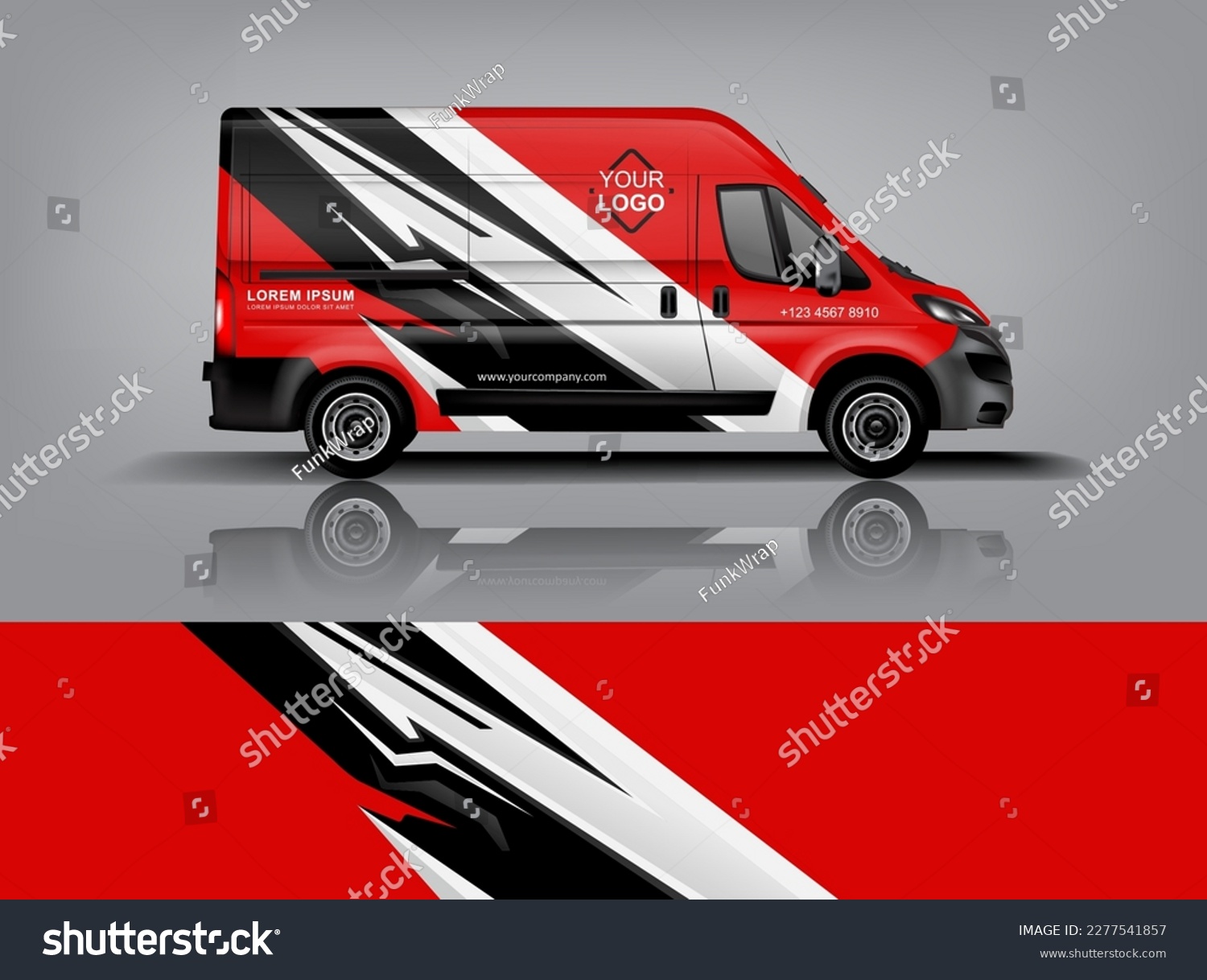 Car decal design vector. Graphic abstract stripe racing background kit designs for wrap vehicle, race car, rally, adventure and livery dekal a1