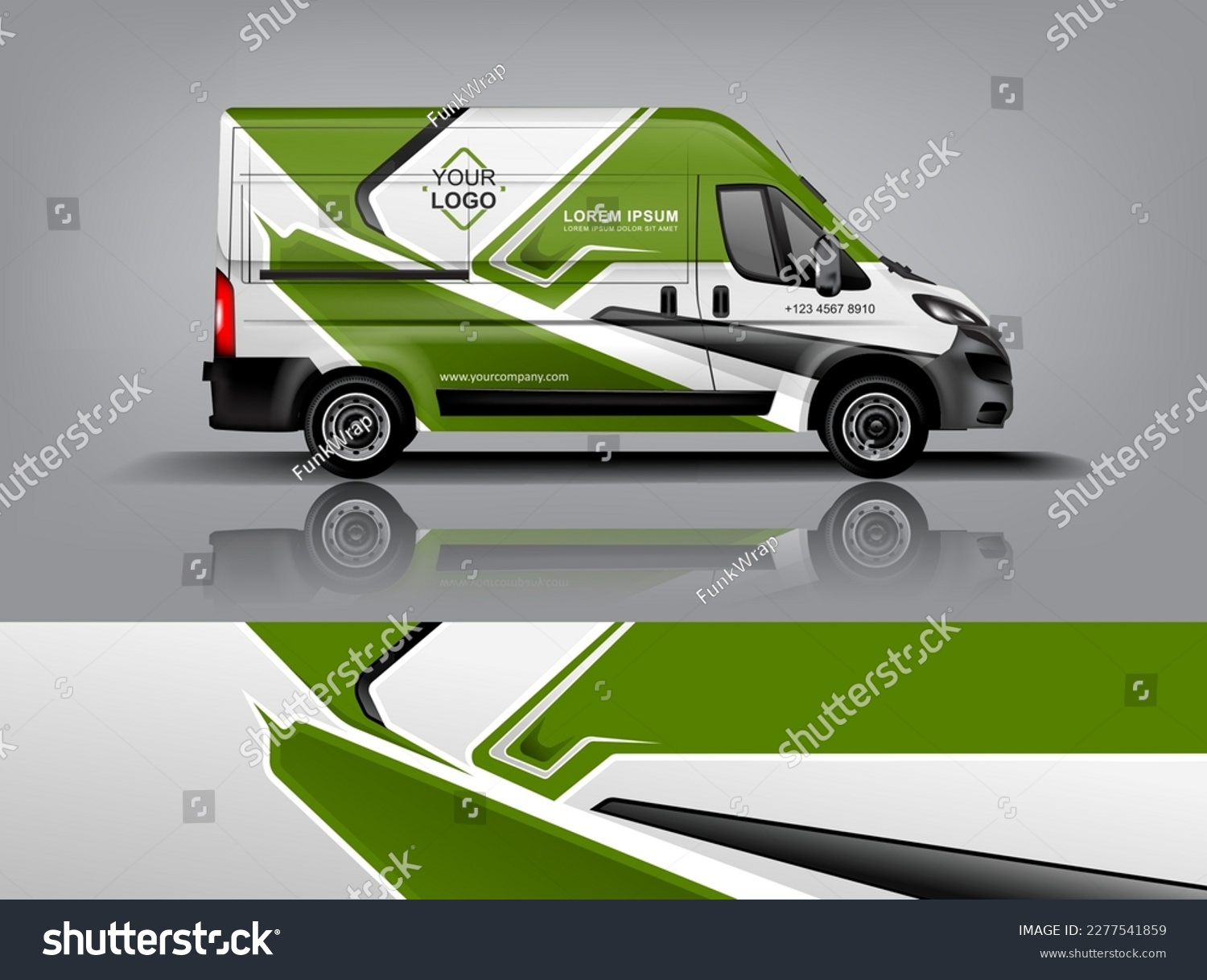 Car decal design vector. Graphic abstract stripe racing background kit designs for wrap vehicle, race car, rally, adventure and livery dekal a1
